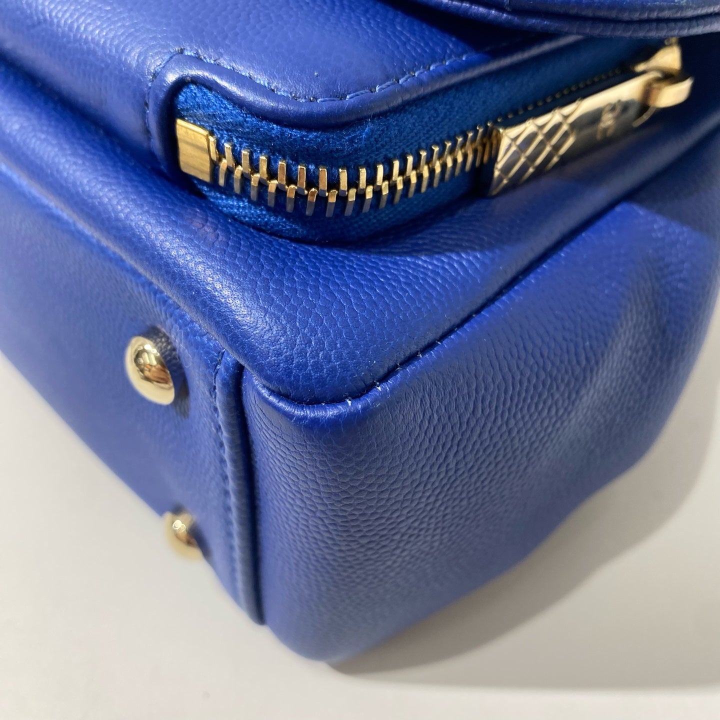 Chanel - Affinity - Leather - Blue - (mini)