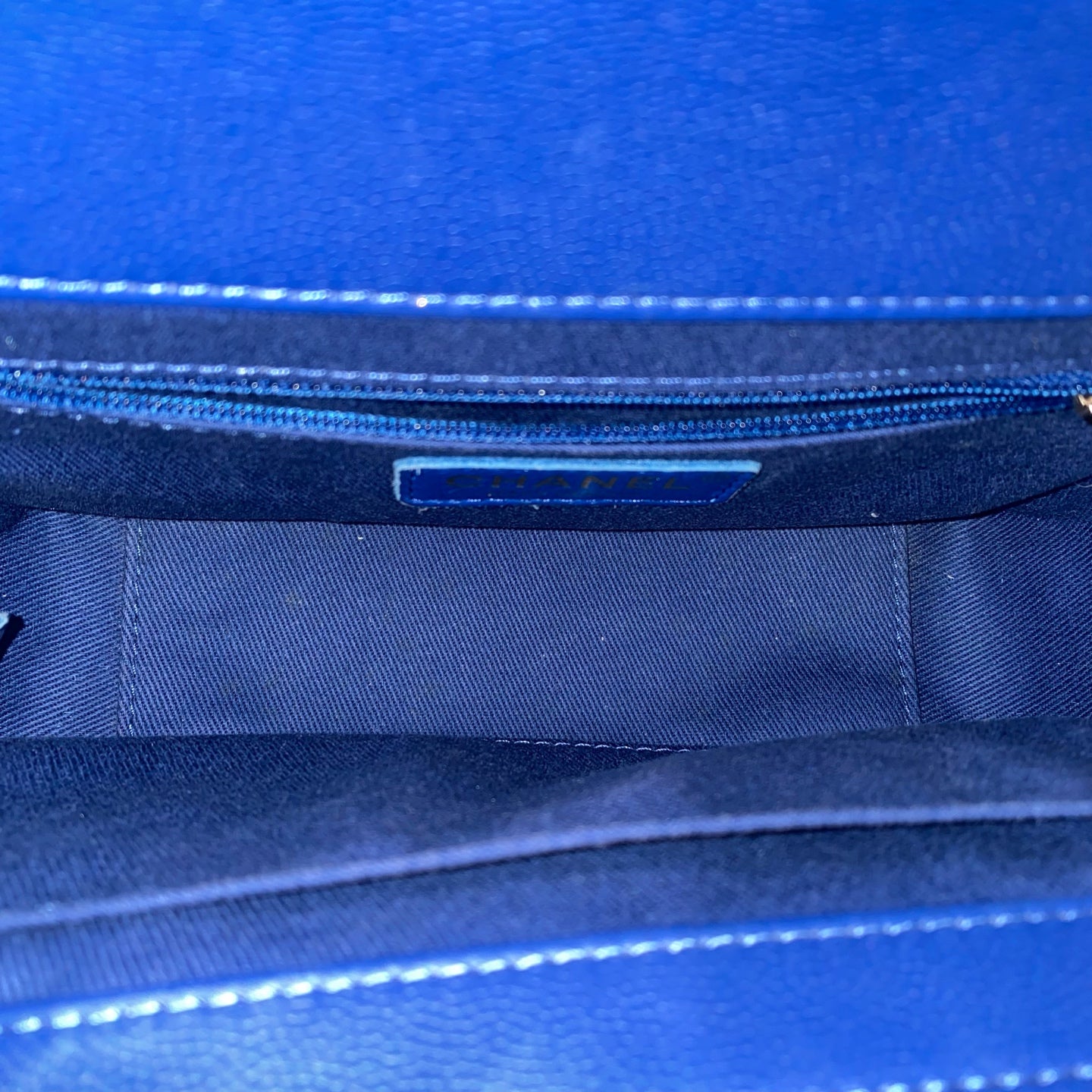 Chanel - Affinity - Leather - Blue - (mini)