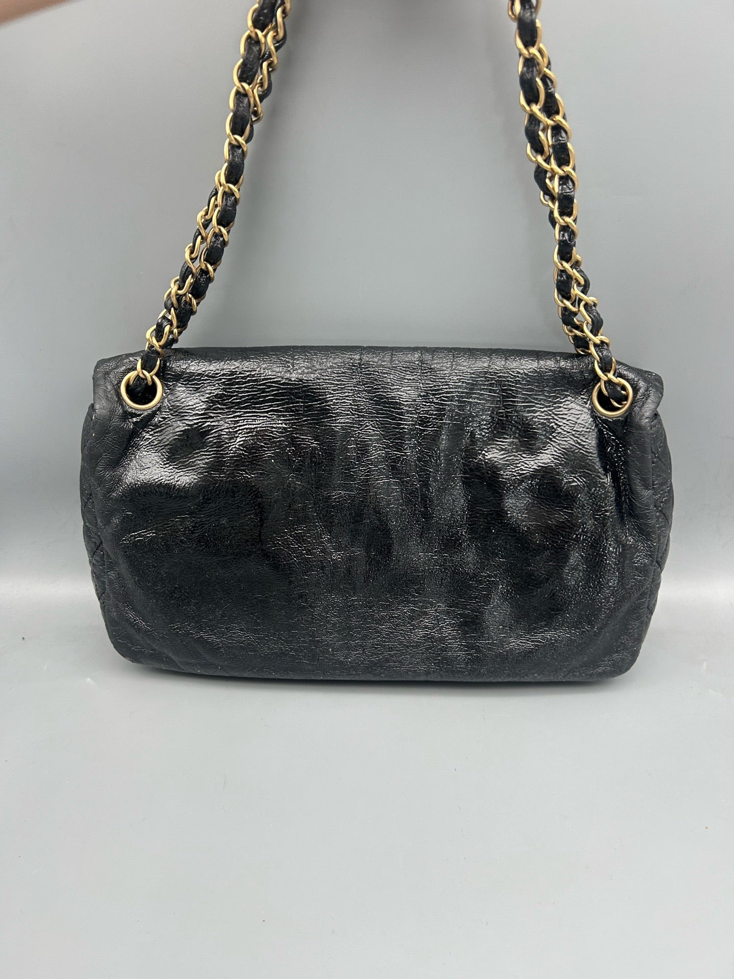 Chanel - Airport Bag - Leather - Black - (Other)
