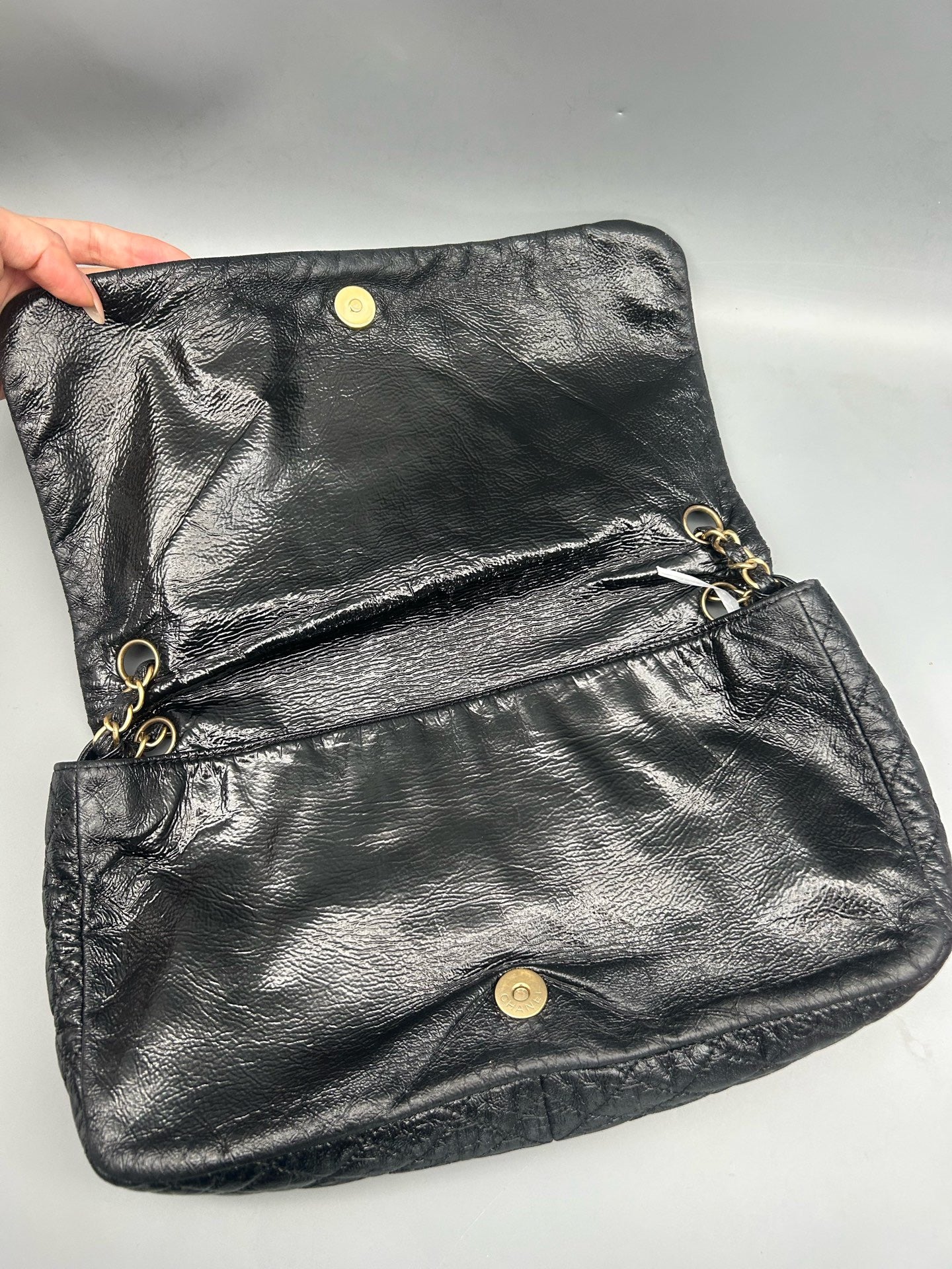 Chanel - Airport Bag - Leather - Black - (Other)