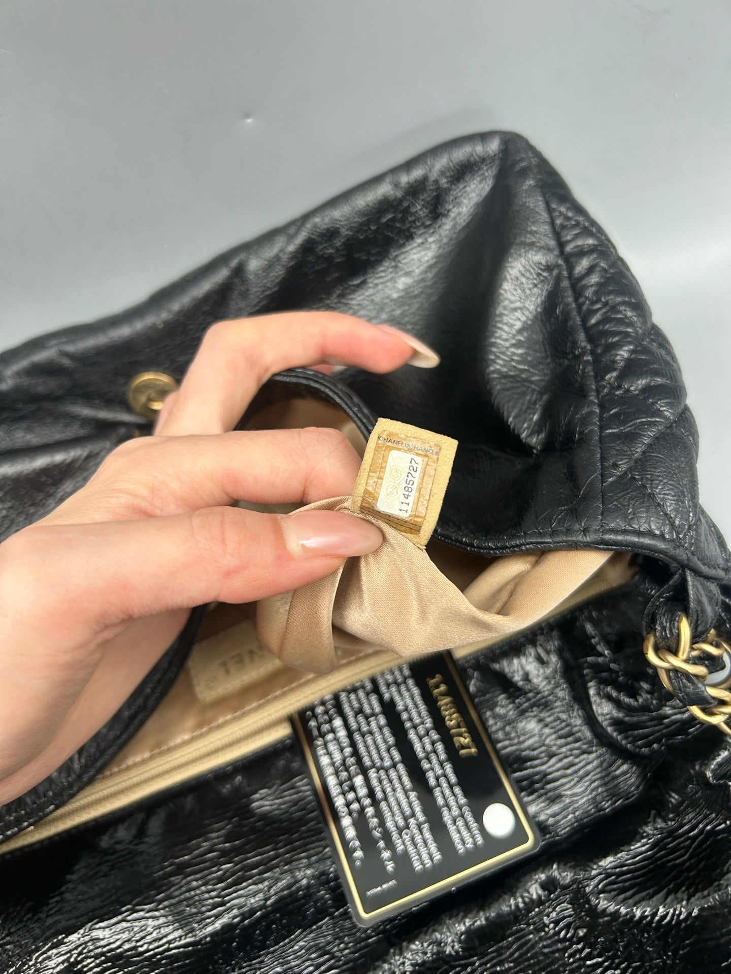 Chanel - Airport Bag - Leather - Black - (Other)