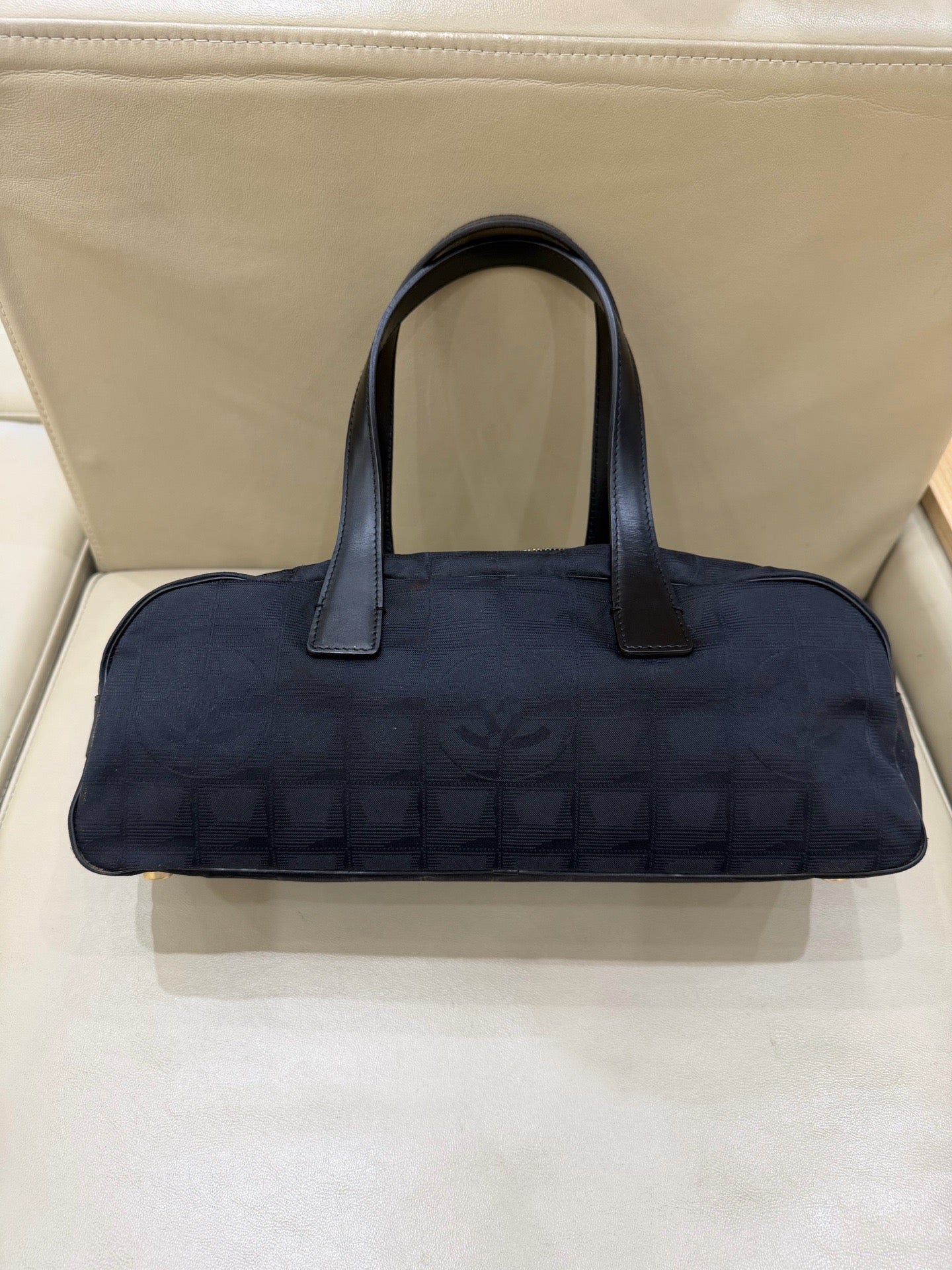 Chanel - Baguette Bag - Cloth - Black - (Other)