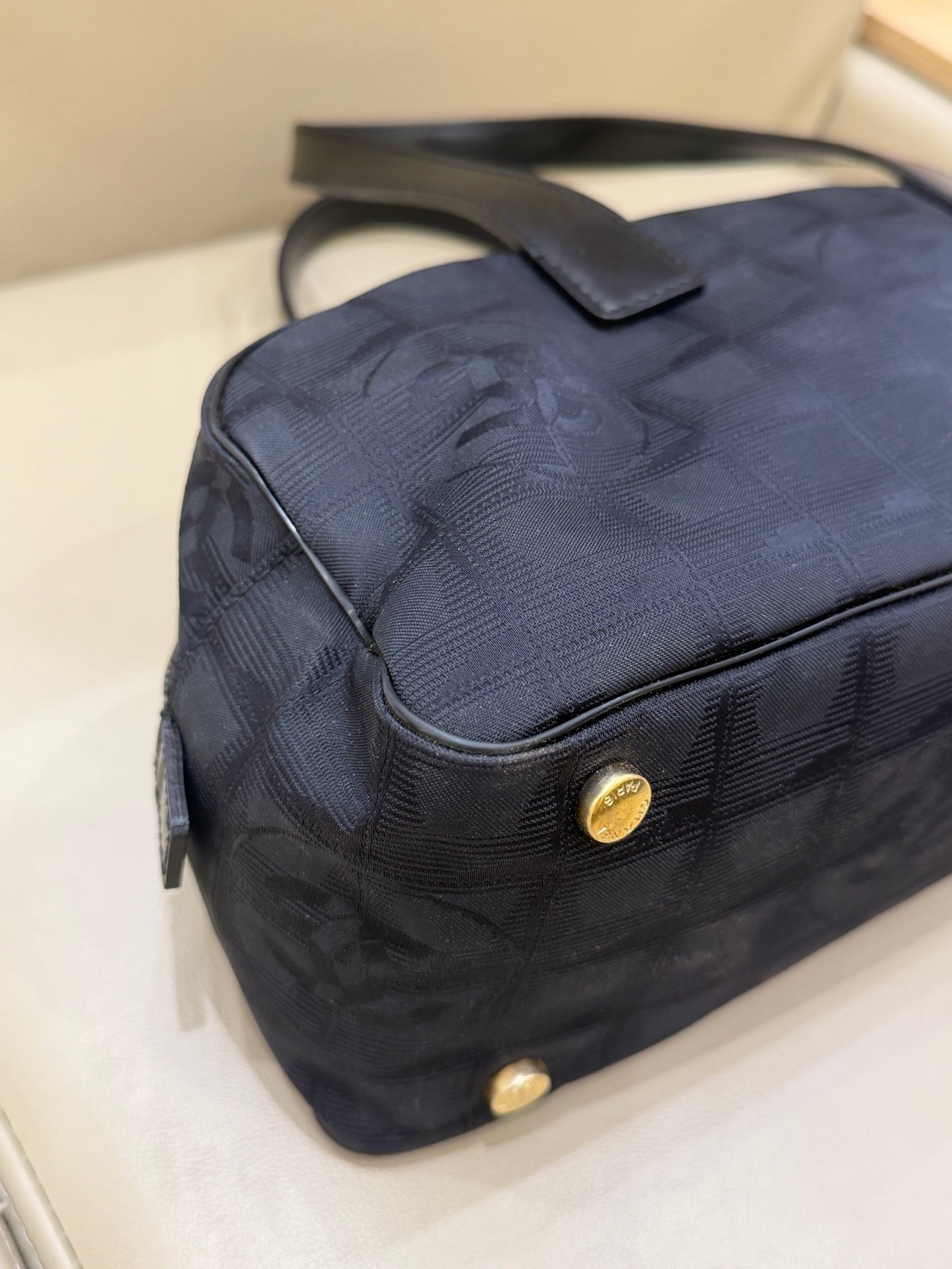 Chanel - Baguette Bag - Cloth - Black - (Other)