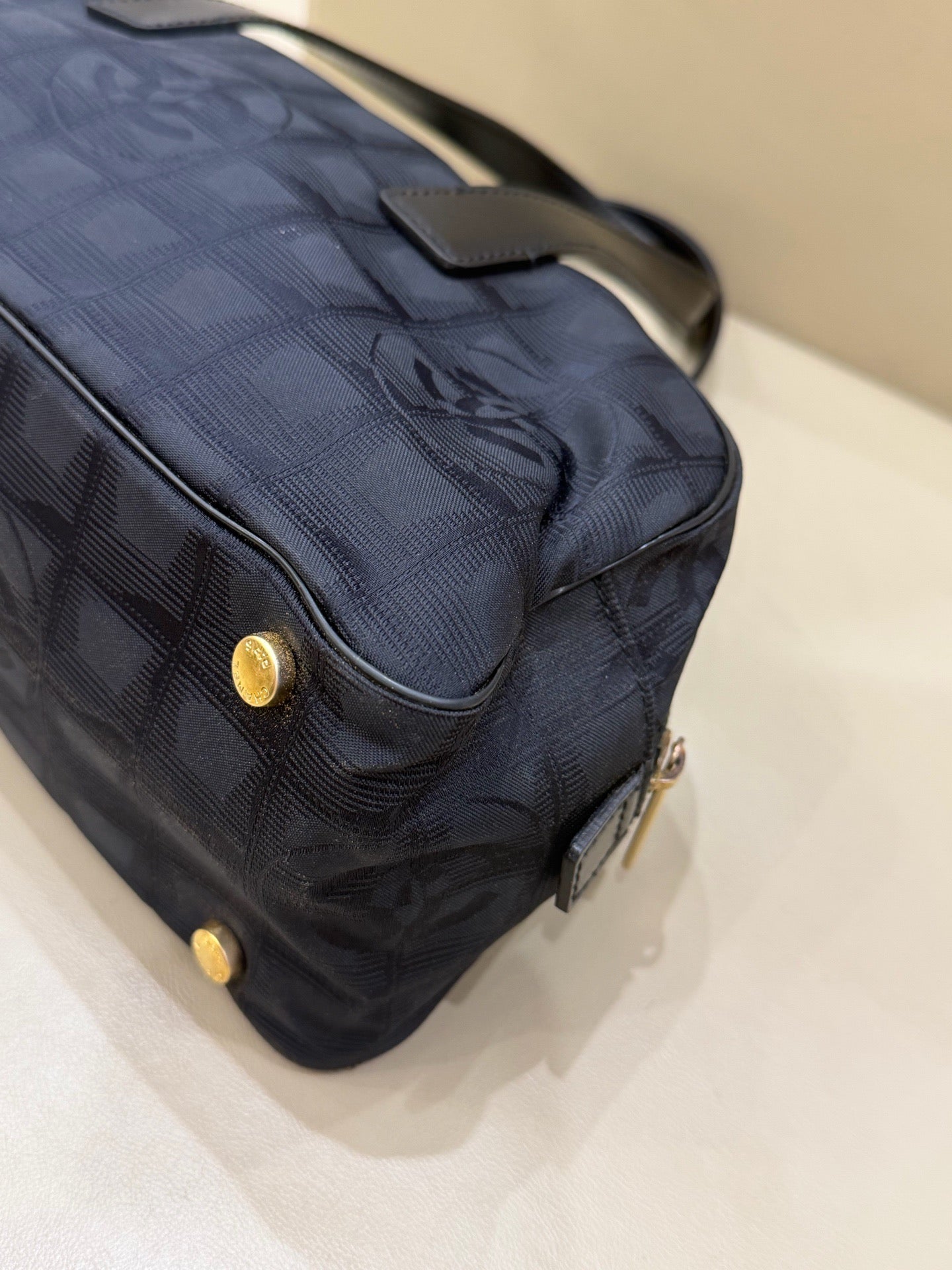 Chanel - Baguette Bag - Cloth - Black - (Other)