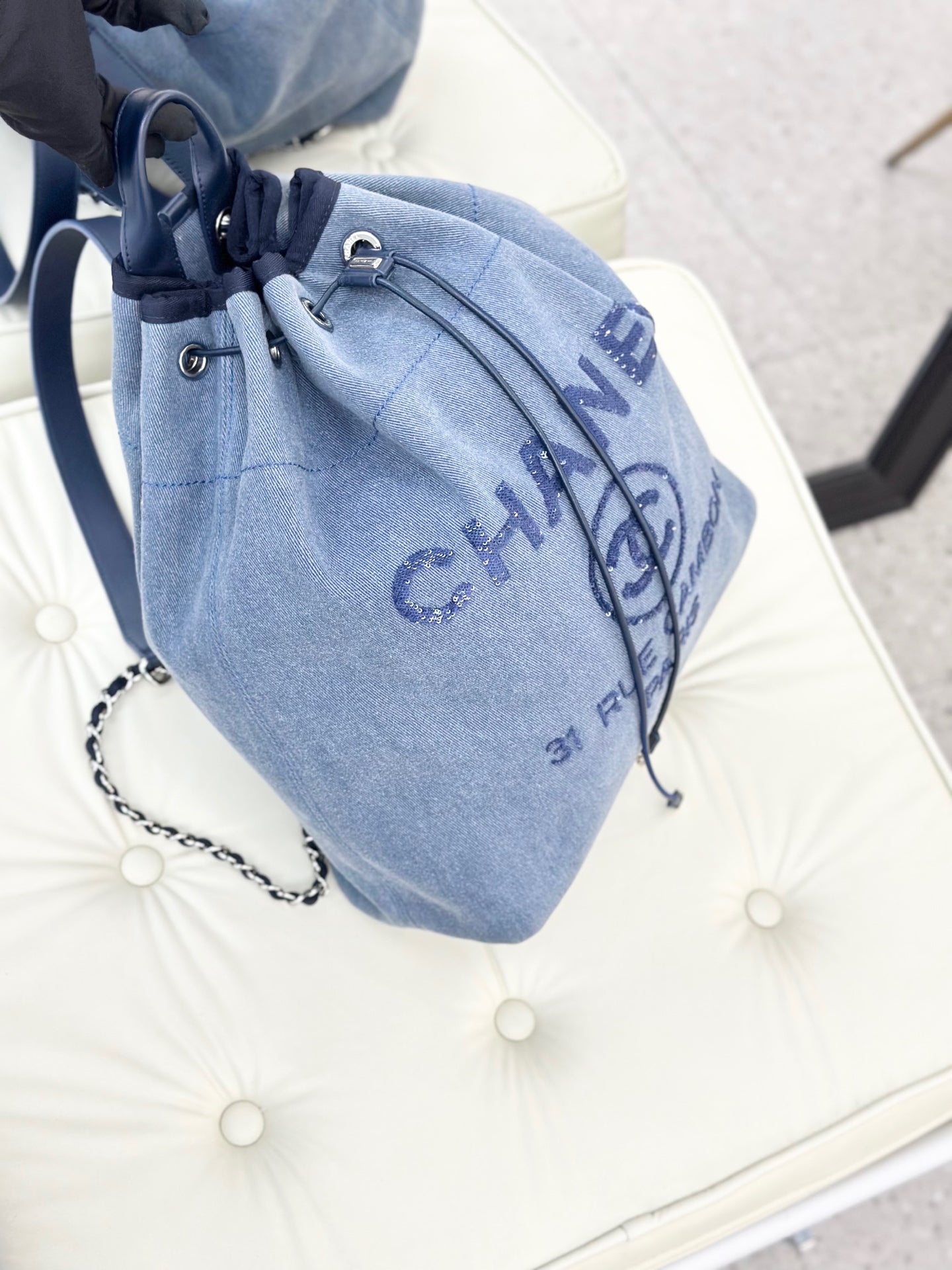 Chanel - Beach - Denim - Blue - (large)