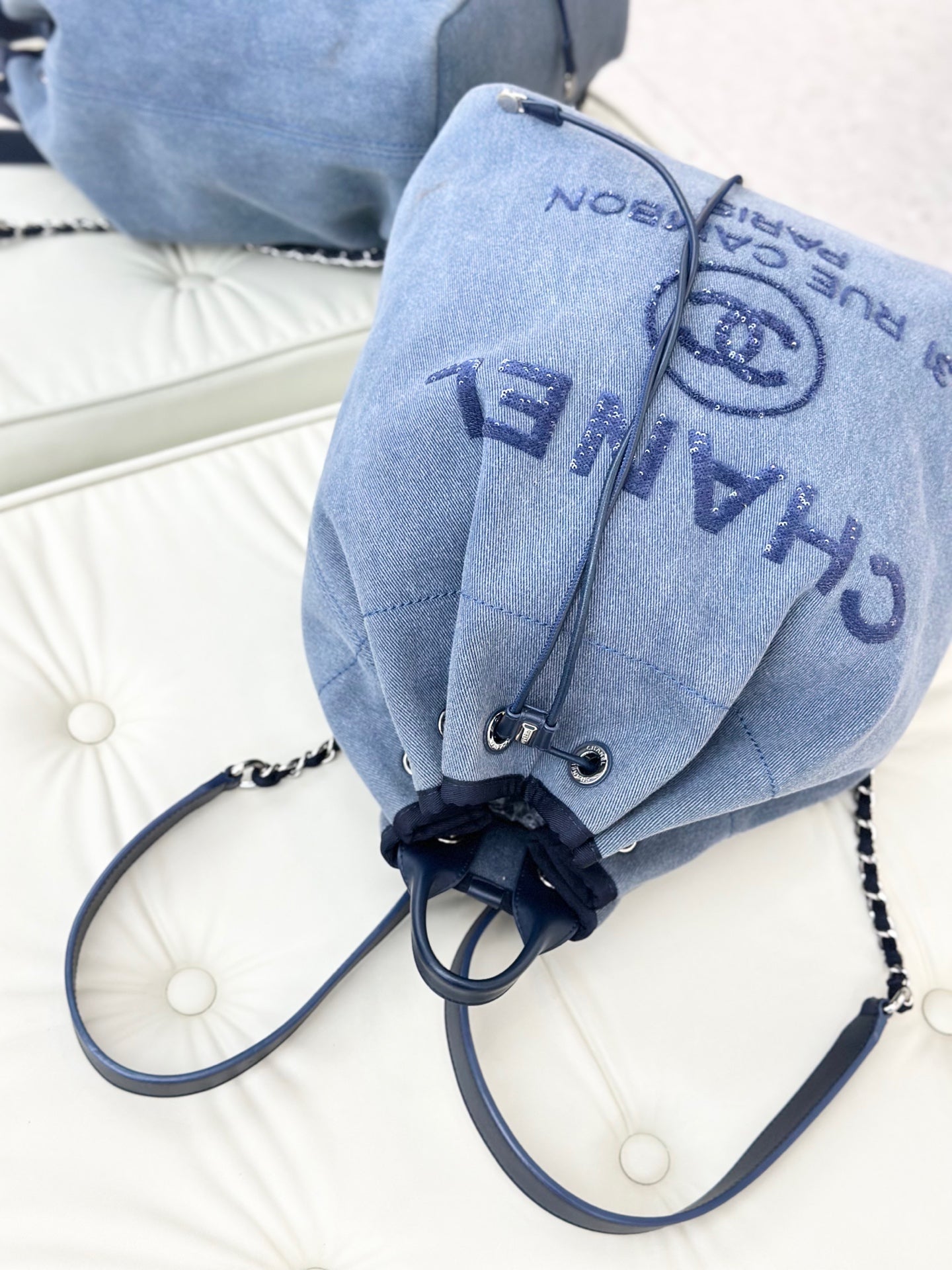 Chanel - Beach - Denim - Blue - (large)