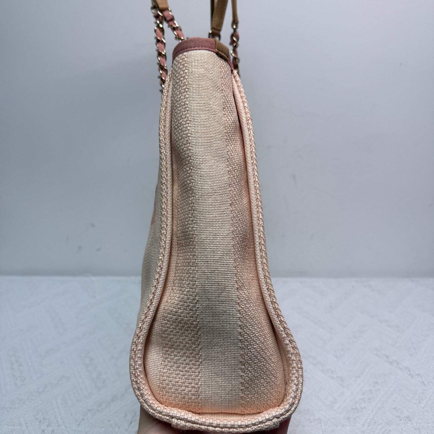 Chanel - Beach Tote - Canvas - Pink - (medium)