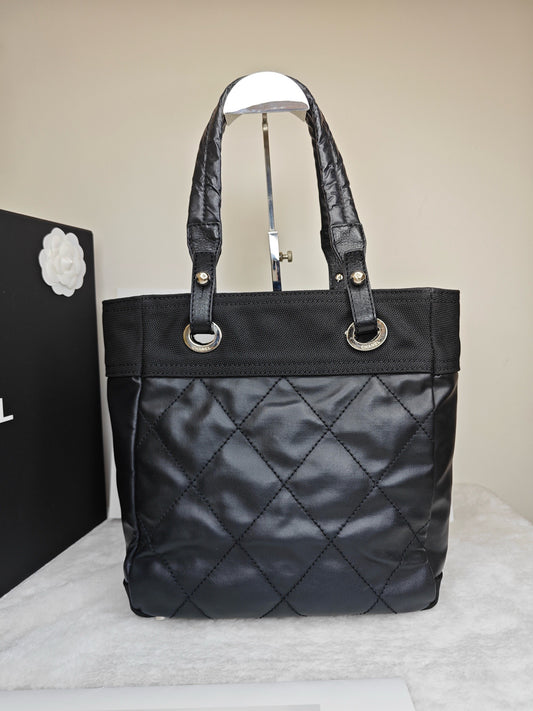Chanel - Biarritz PM - Leather - Black - (small)
