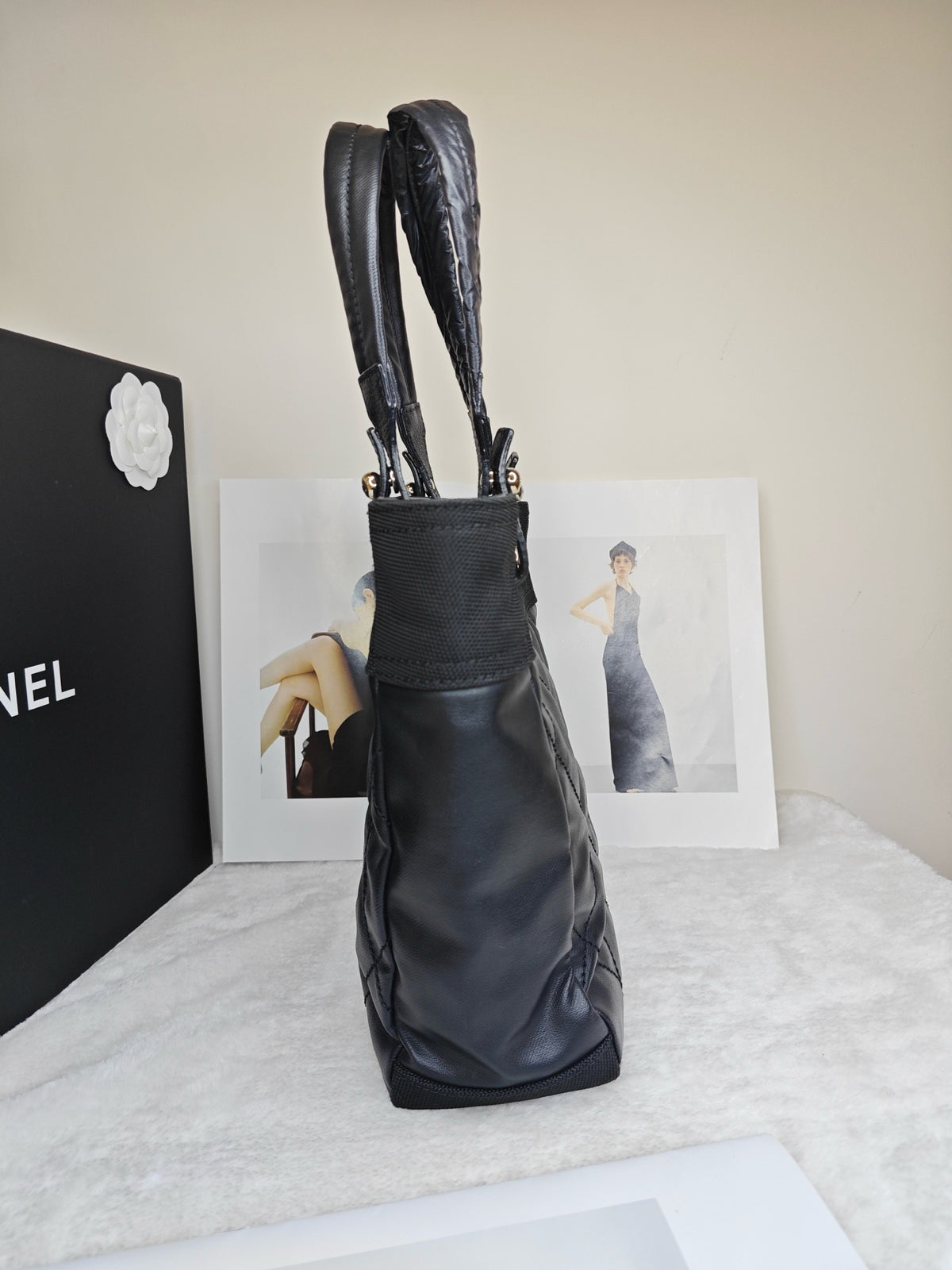 Chanel - Biarritz PM - Leather - Black - (small)