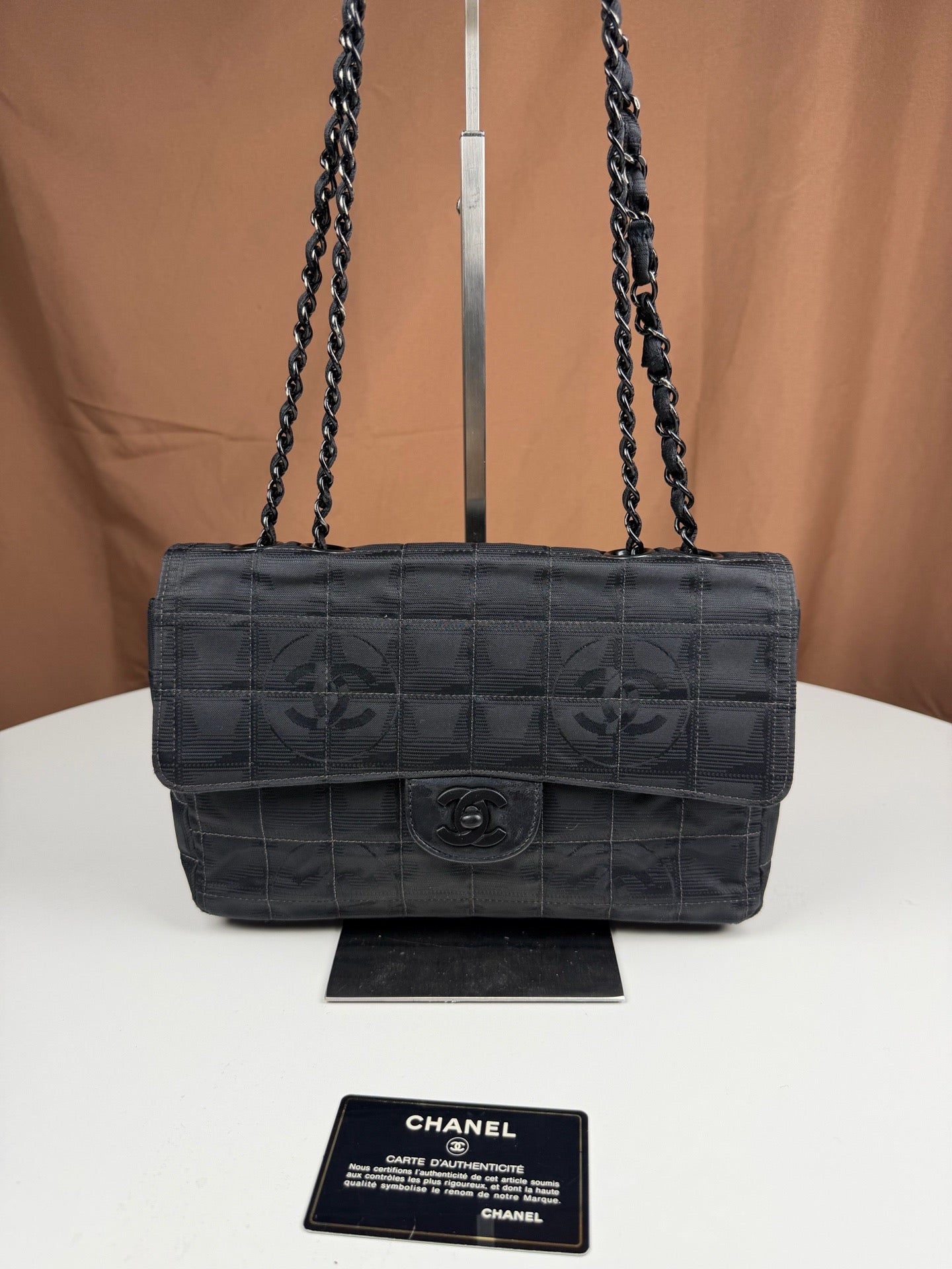 Chanel - Biscotti - Fabric - Black - (medium)