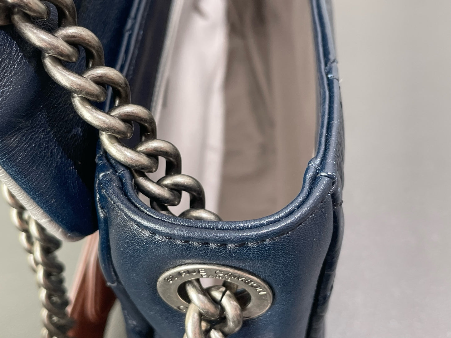 Chanel - Bombay CF Flap Bag - Calfskin leather - Multicolour - (Medium)