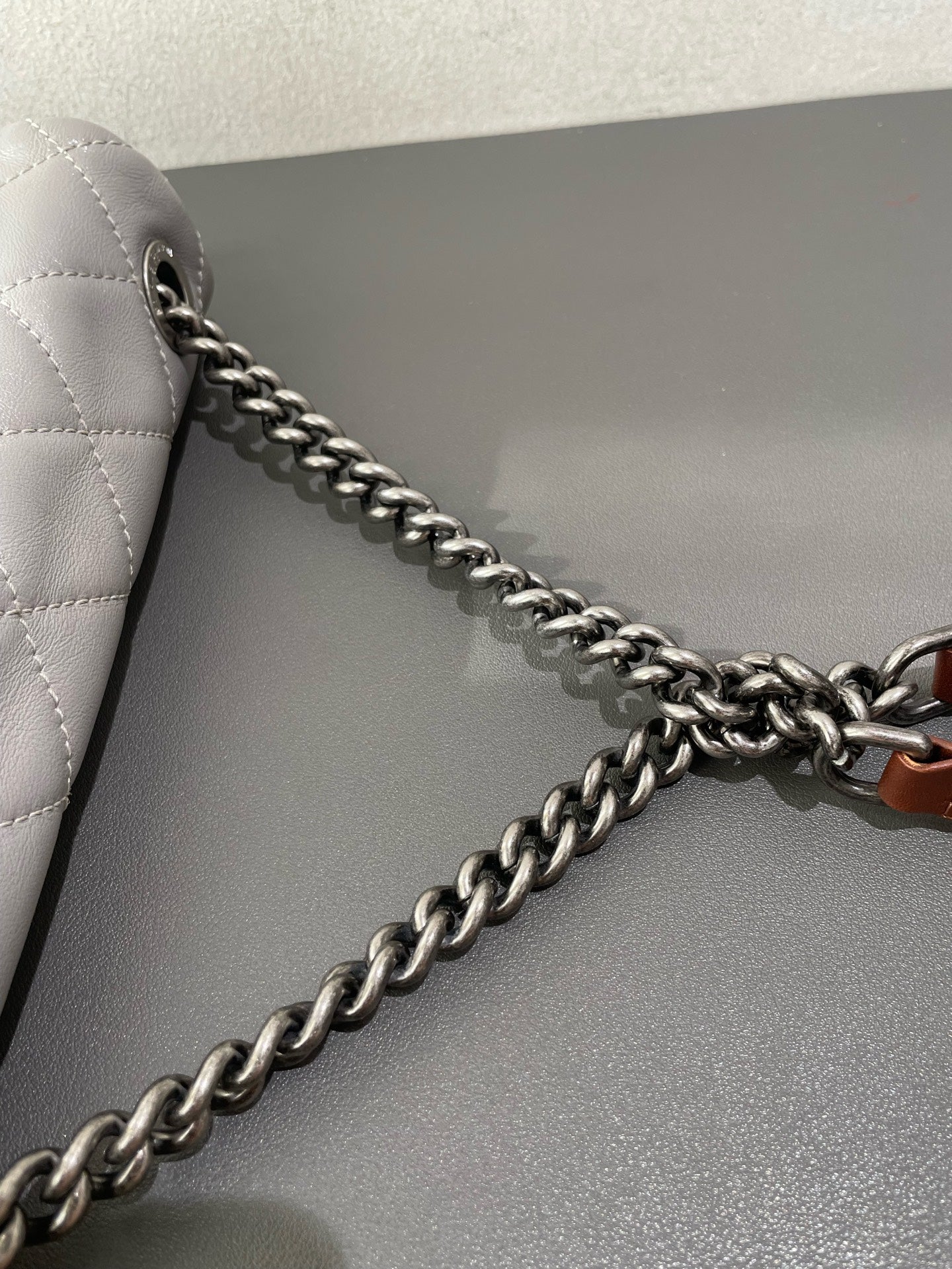 Chanel - Bombay CF Flap Bag - Calfskin leather - Multicolour - (Medium)