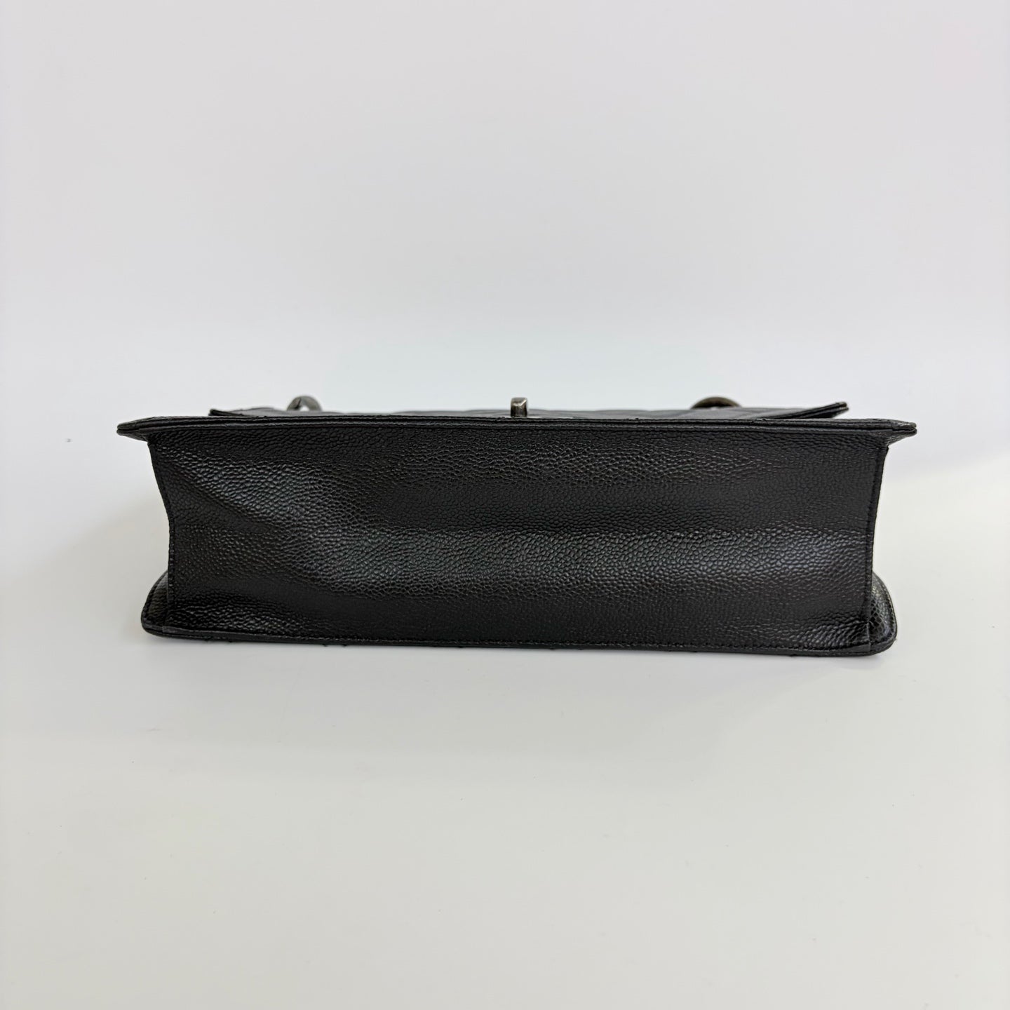 Chanel - Bombay - Leather - Black - (large)