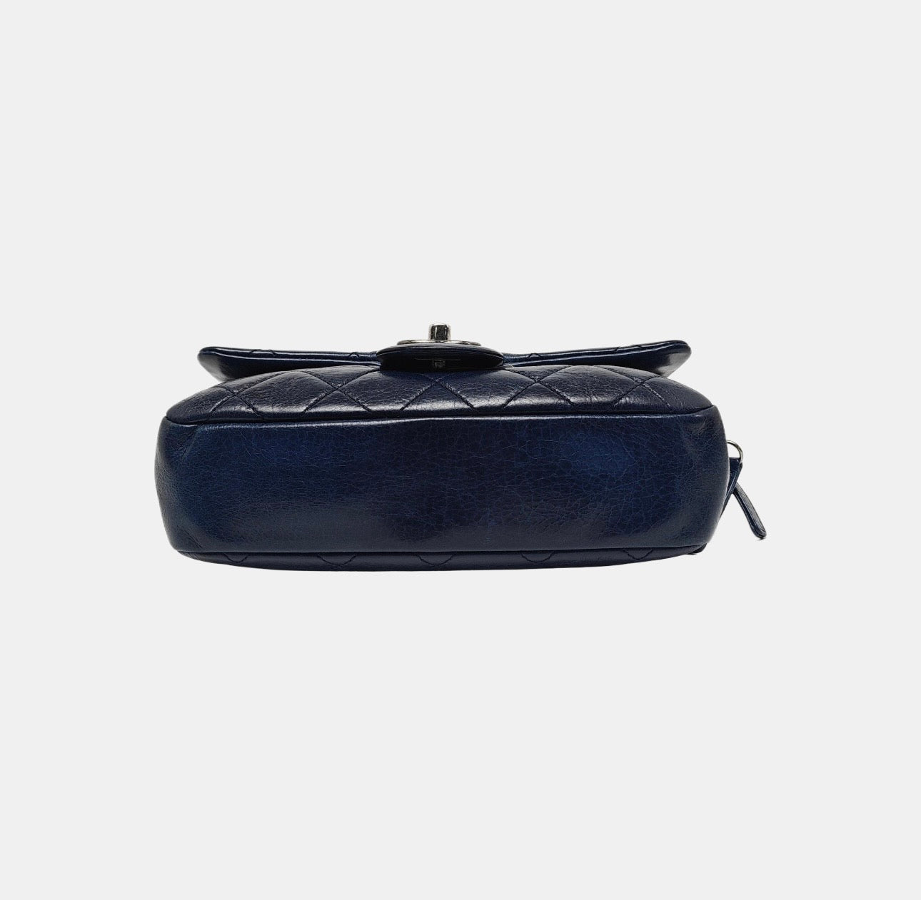 Chanel - Bombay - Leather - Navy - (small)