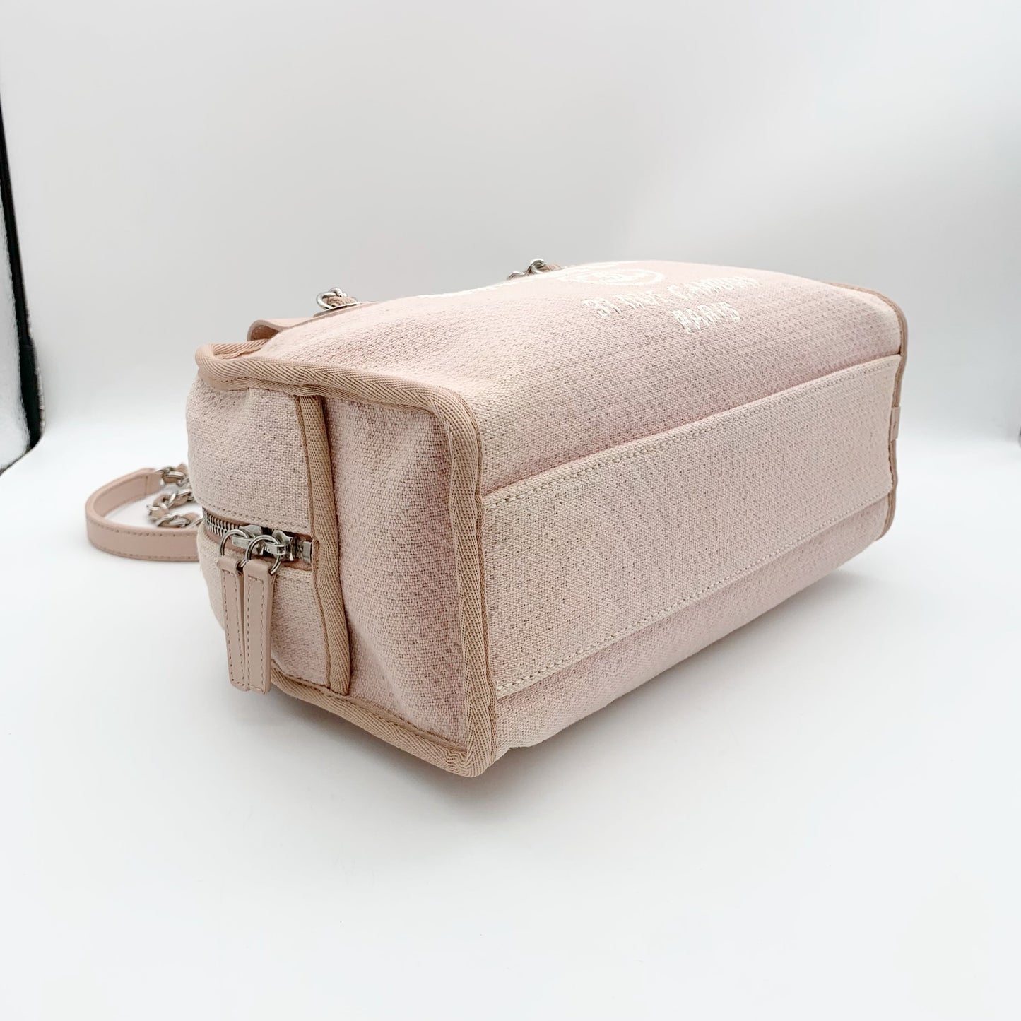 Chanel - Bowling bag - Cloth - Pink - (small)