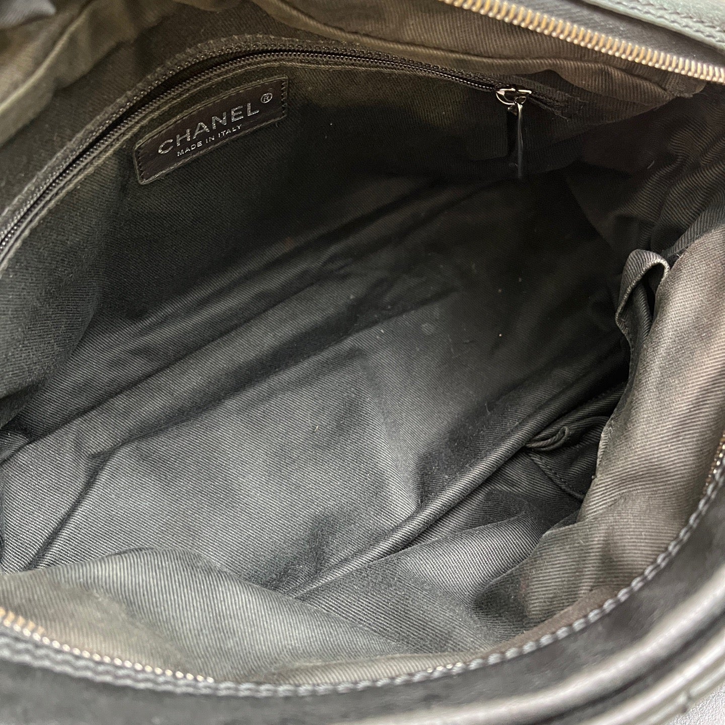 Chanel - Bowling bag - Leather - Black - (Other)