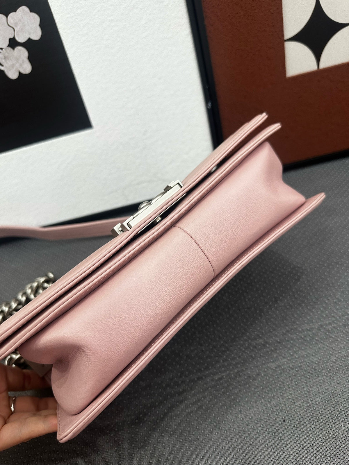 Chanel - Boy 20 - Leather - Pink - (small)