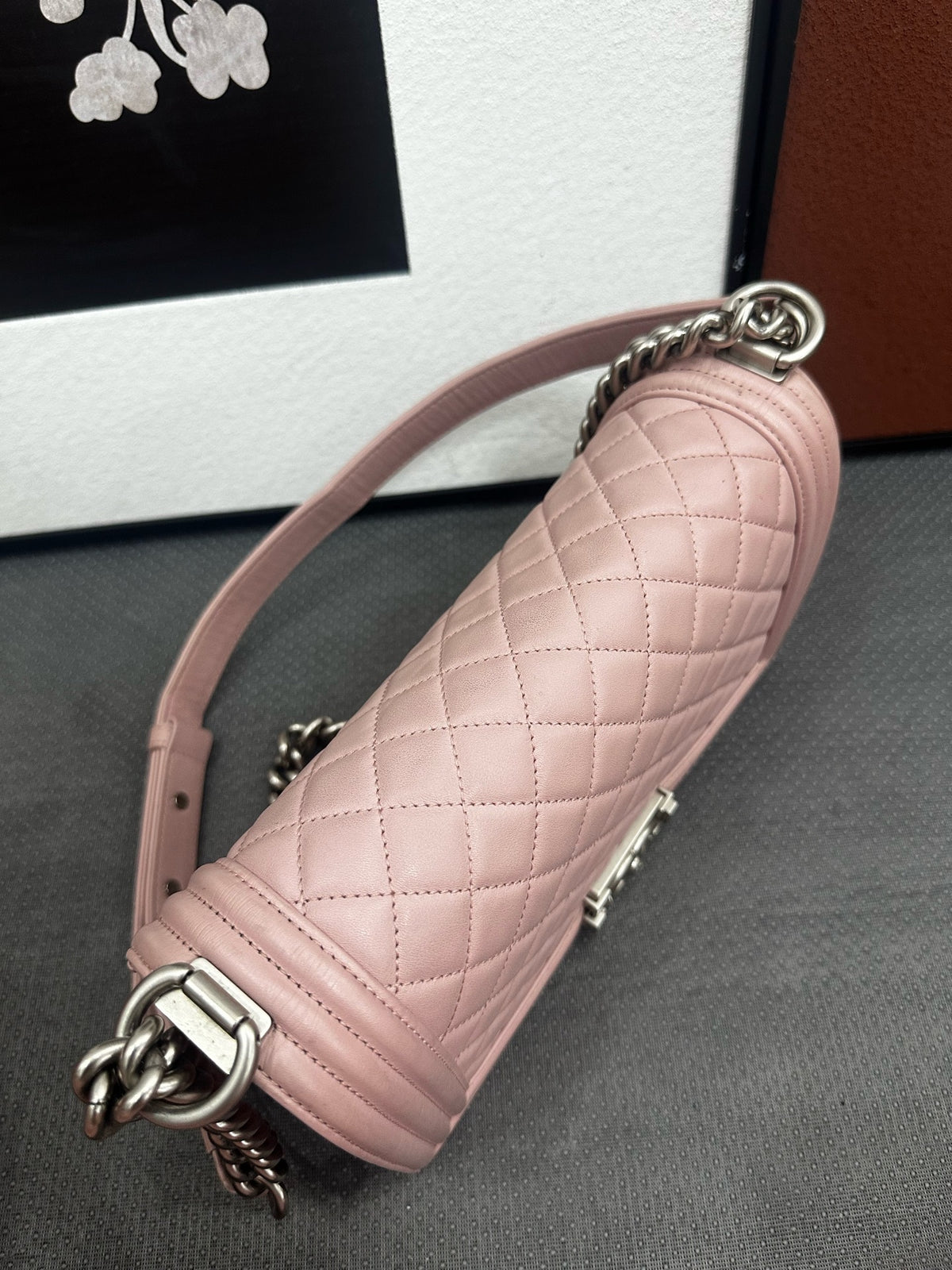 Chanel - Boy 20 - Leather - Pink - (small)