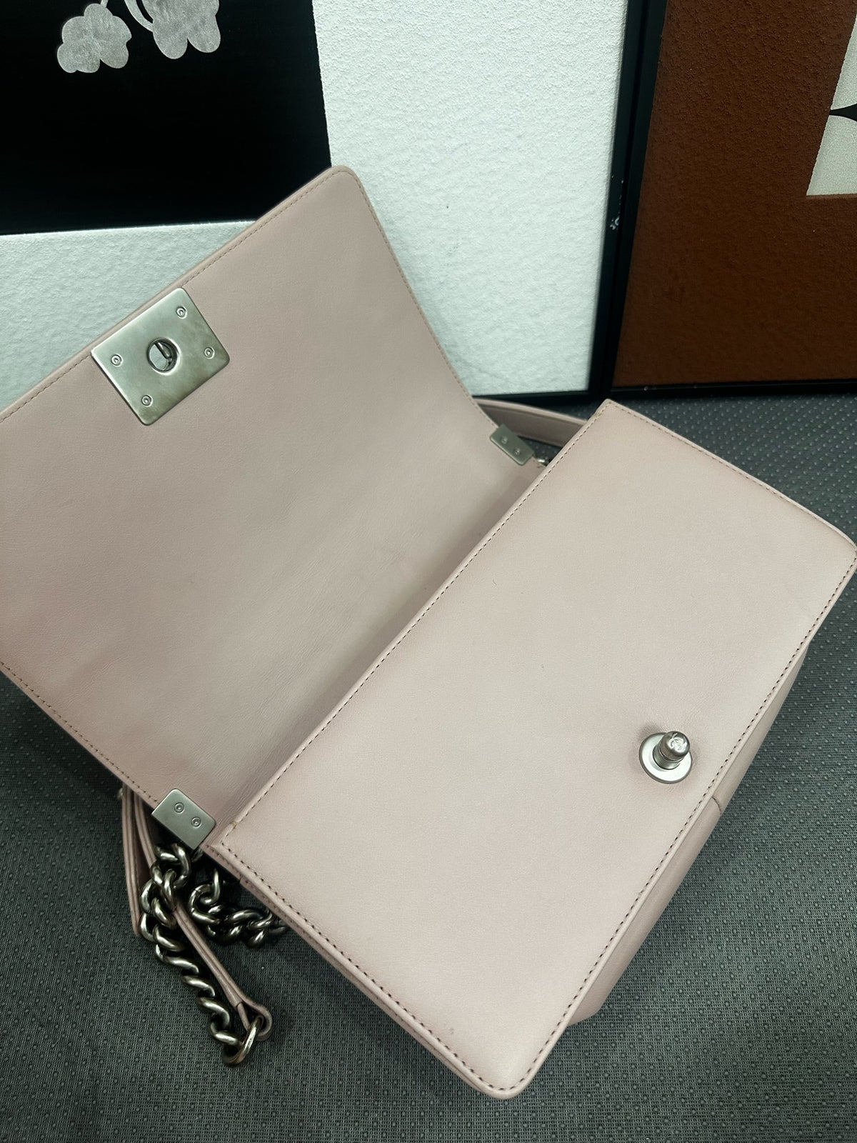 Chanel - Boy 20 - Leather - Pink - (small)