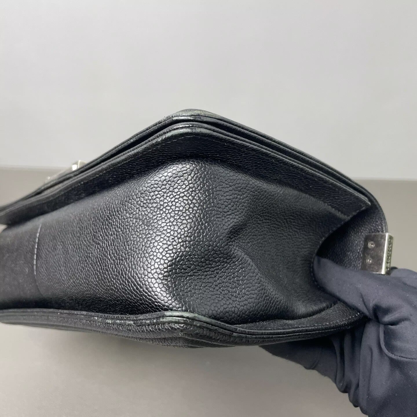 Chanel - Boy Bag - Caviar leather - Black - (Small)