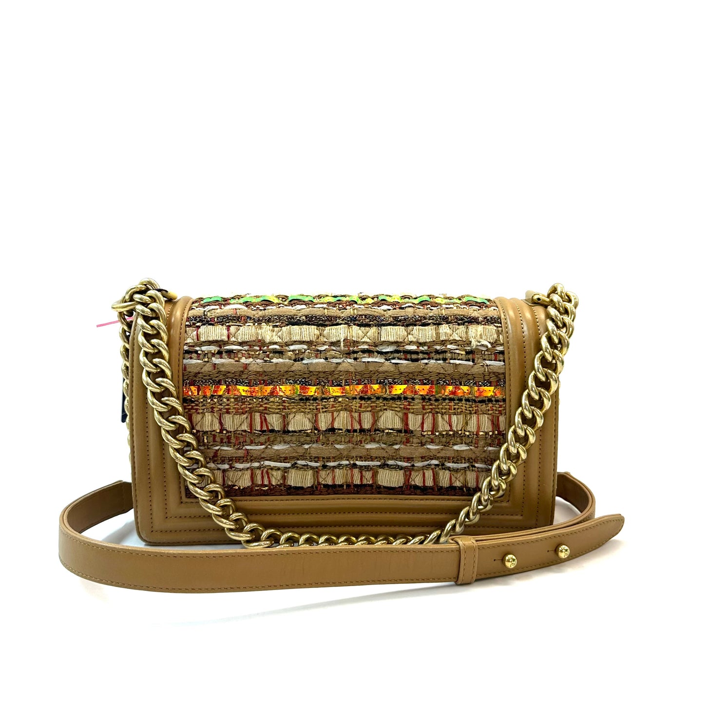 Chanel - Boy Bag - Leather - Beige - (medium)
