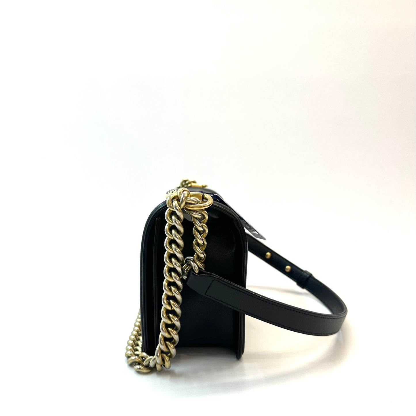 Chanel - Boy Bag - Leather - Black - (Medium)