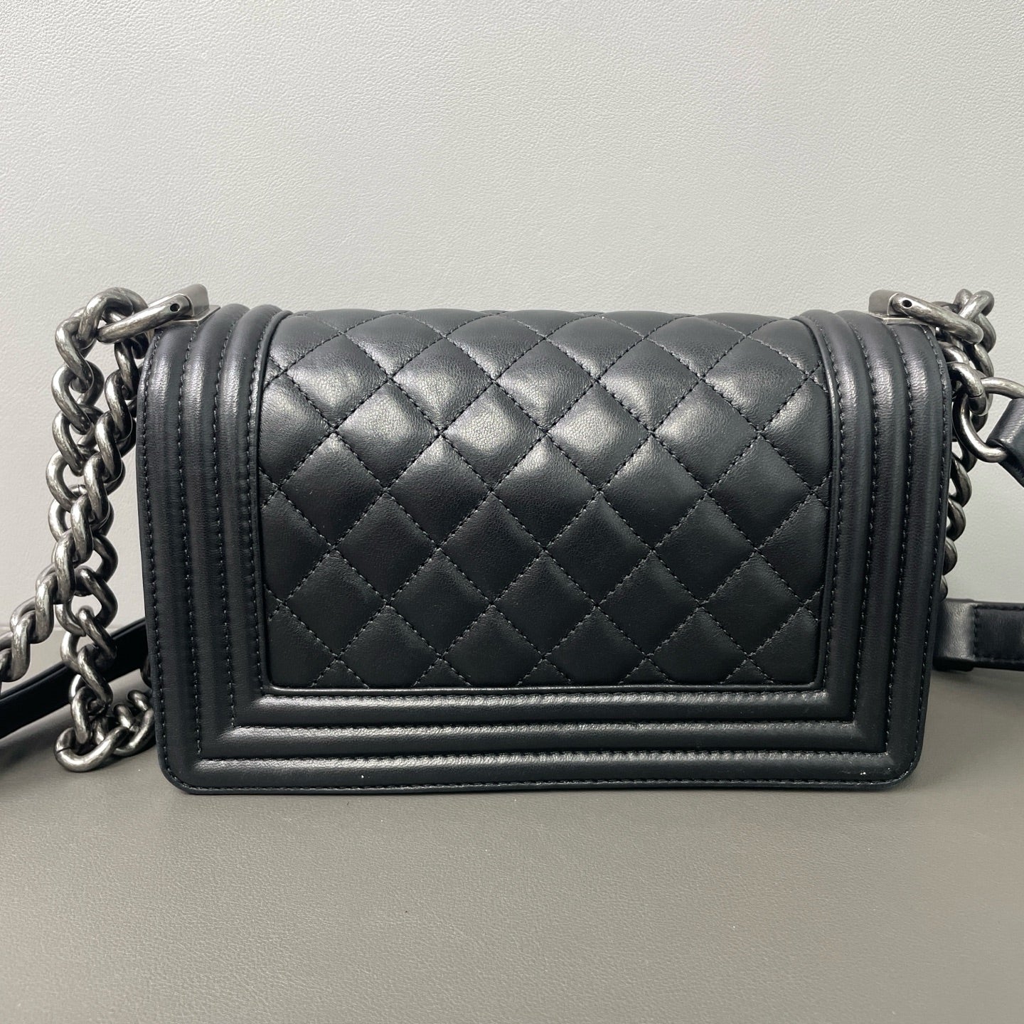 Chanel - Boy Bag - Leather - Black - (mini)