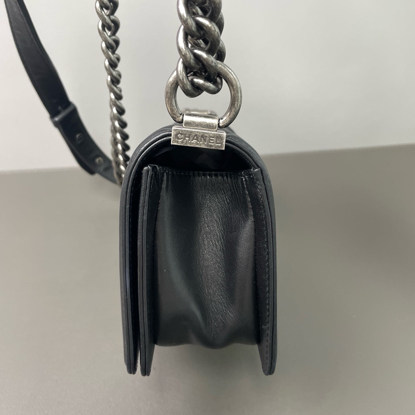 Chanel - Boy Bag - Leather - Black - (mini)