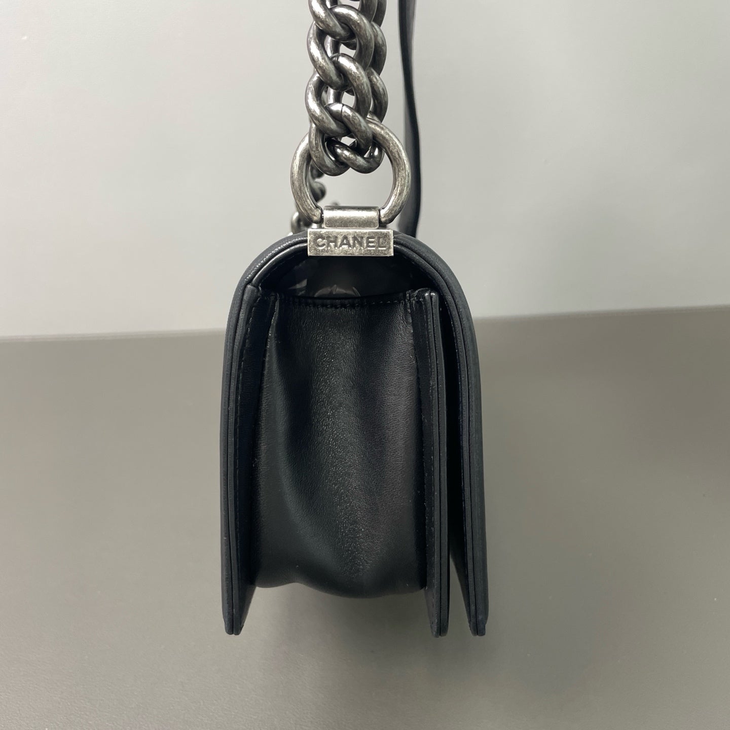 Chanel - Boy Bag - Leather - Black - (mini)