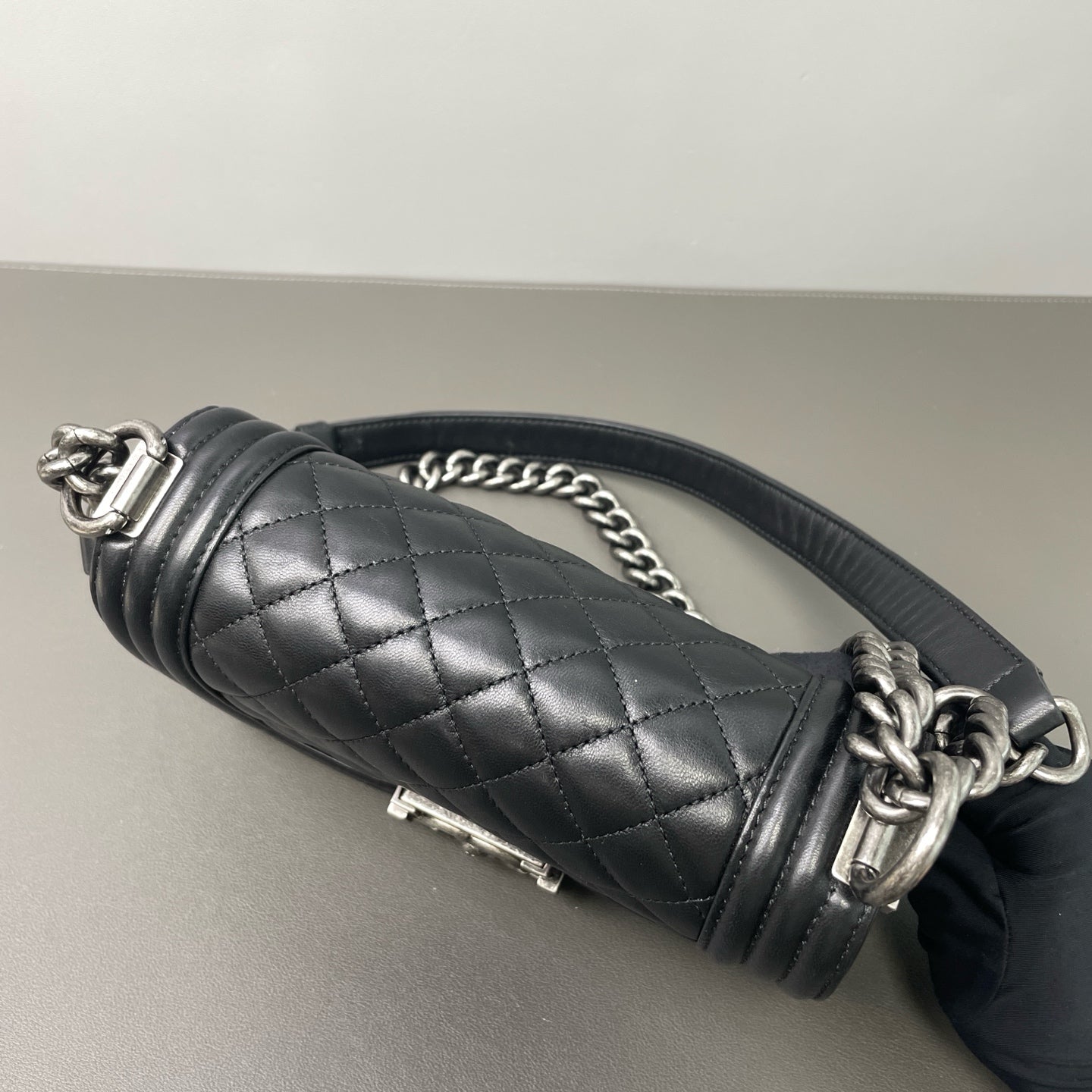 Chanel - Boy Bag - Leather - Black - (mini)