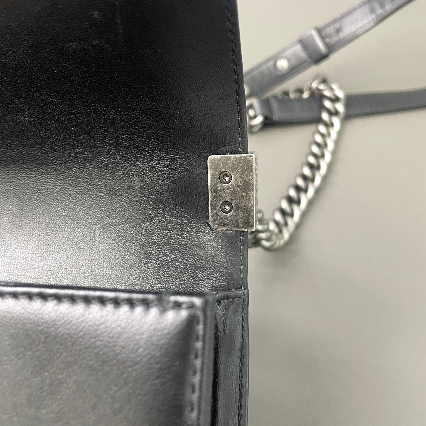 Chanel - Boy Bag - Leather - Black - (mini)