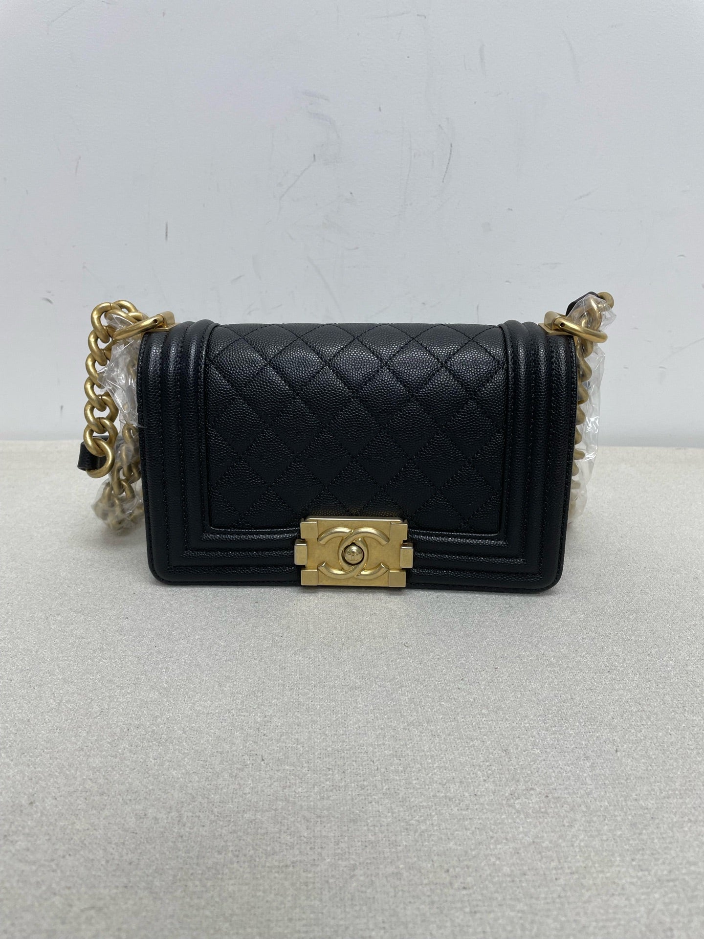 Chanel - Boy Bag - Leather - Black - (small)