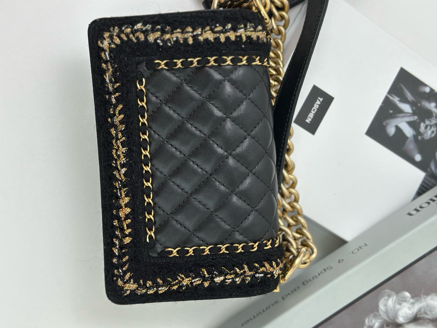 Chanel - Boy Bag - Leather - Black - (small)