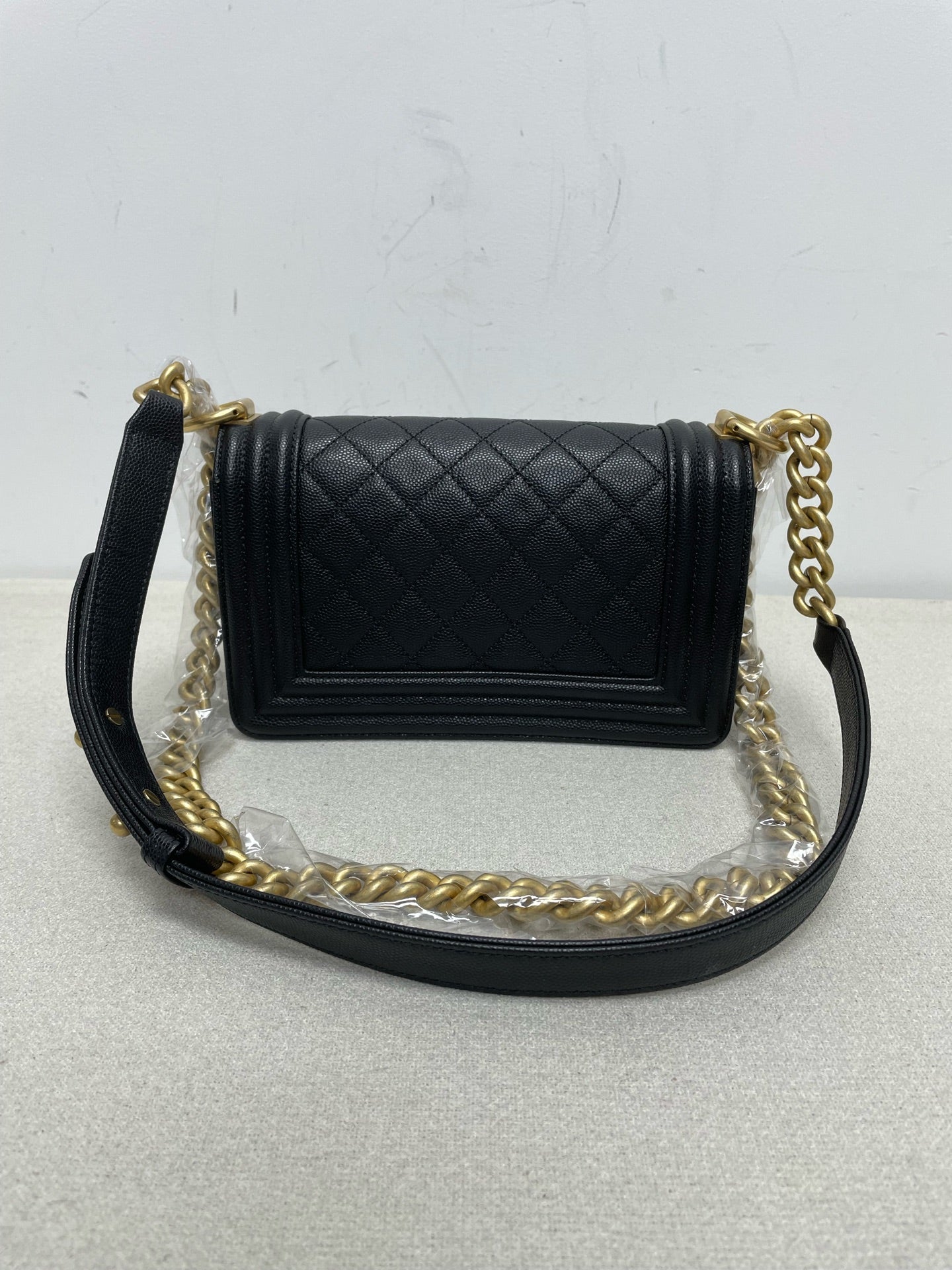 Chanel - Boy Bag - Leather - Black - (small)