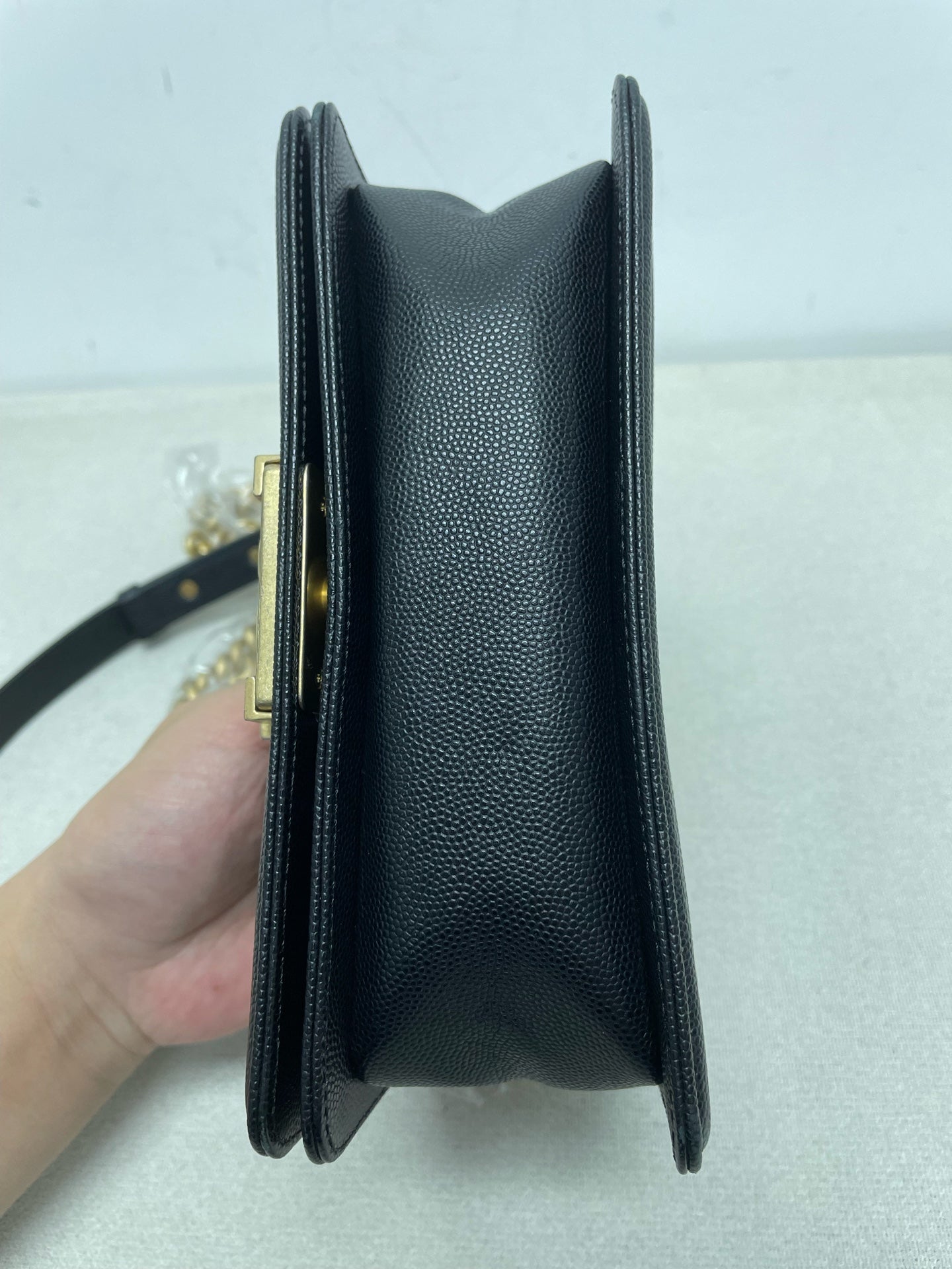 Chanel - Boy Bag - Leather - Black - (small)
