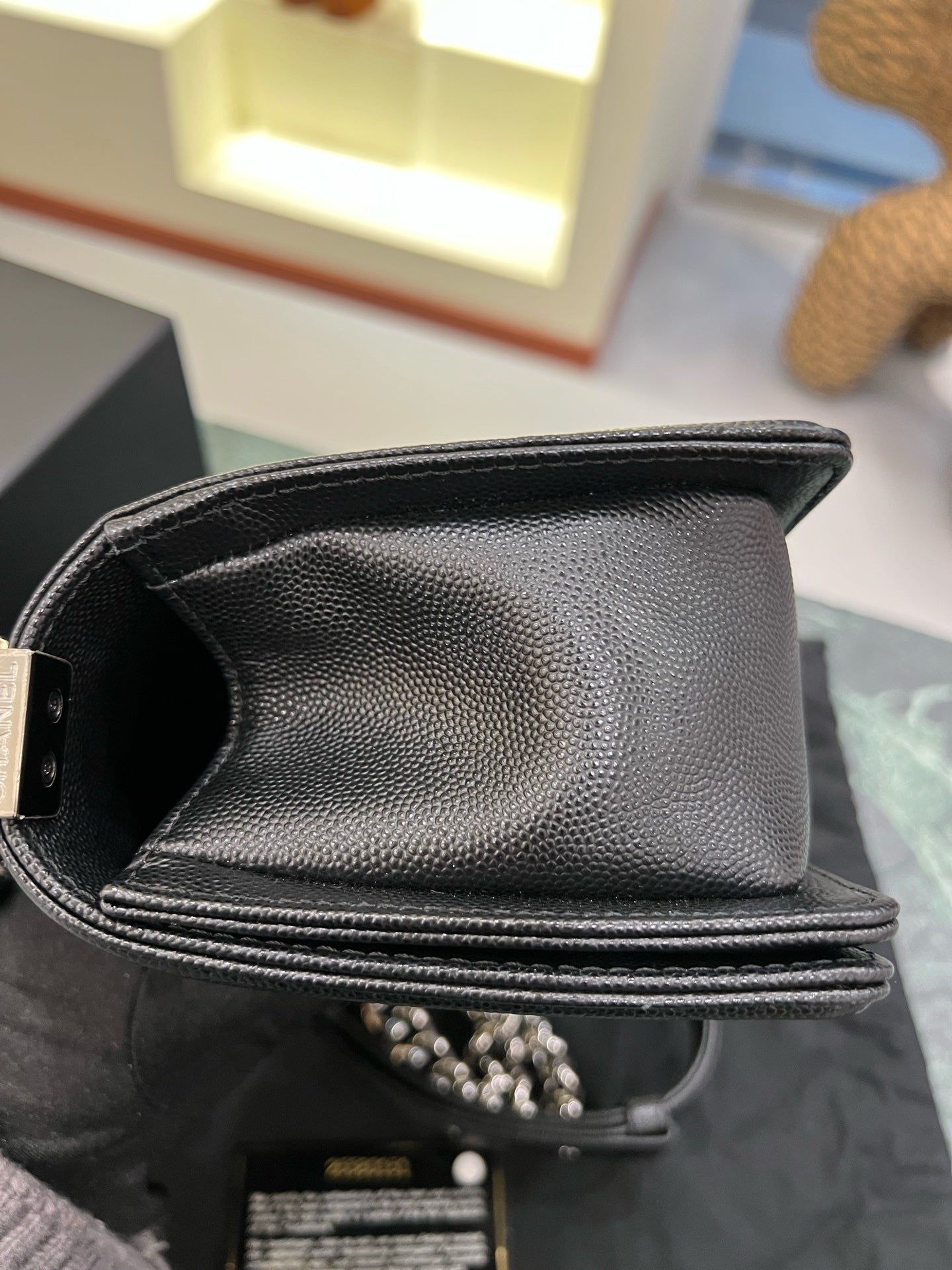 Chanel - Boy Bag - Leather - Black - (small)