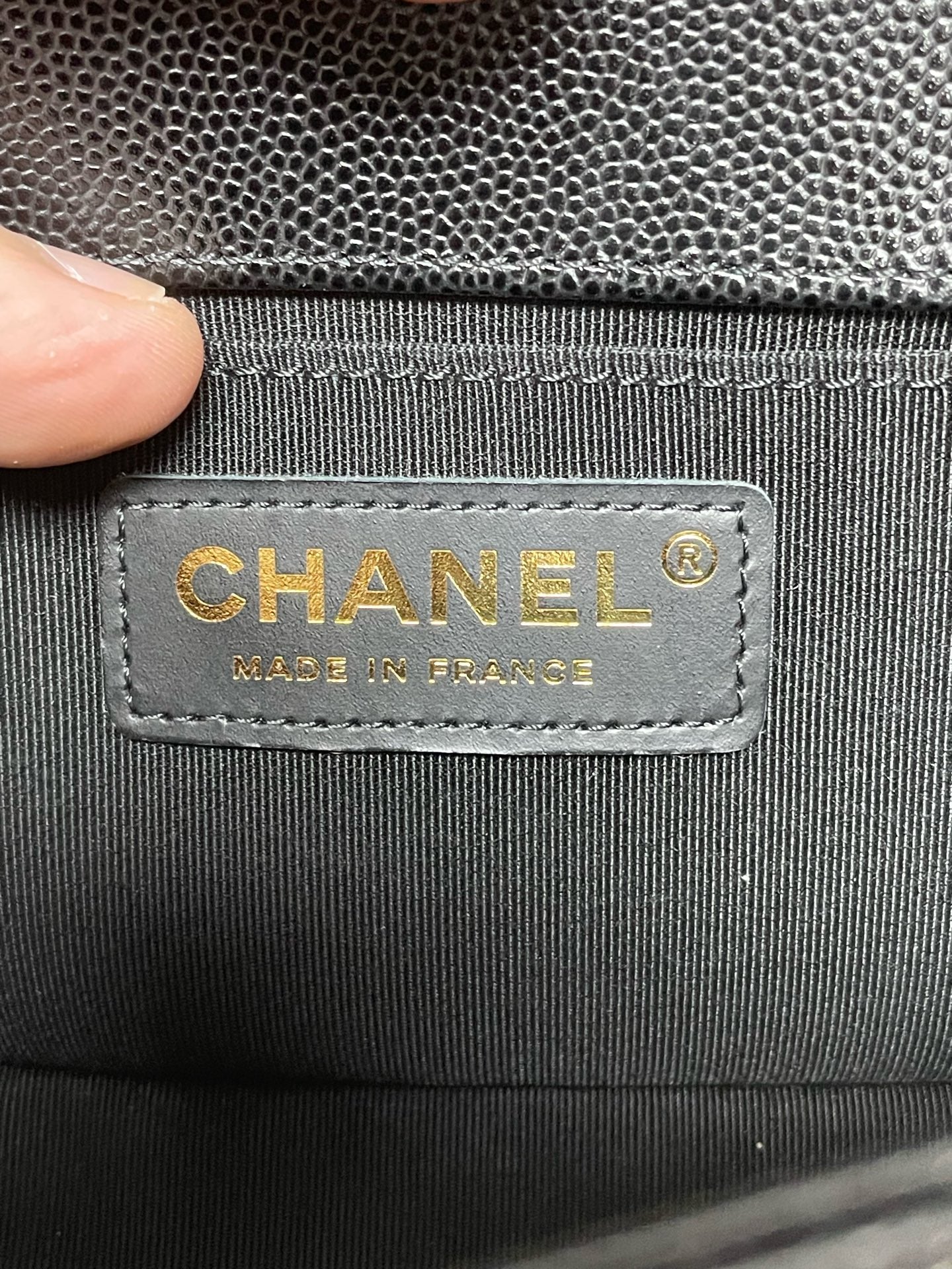 Chanel - Boy Bag - Leather - Black - (small)