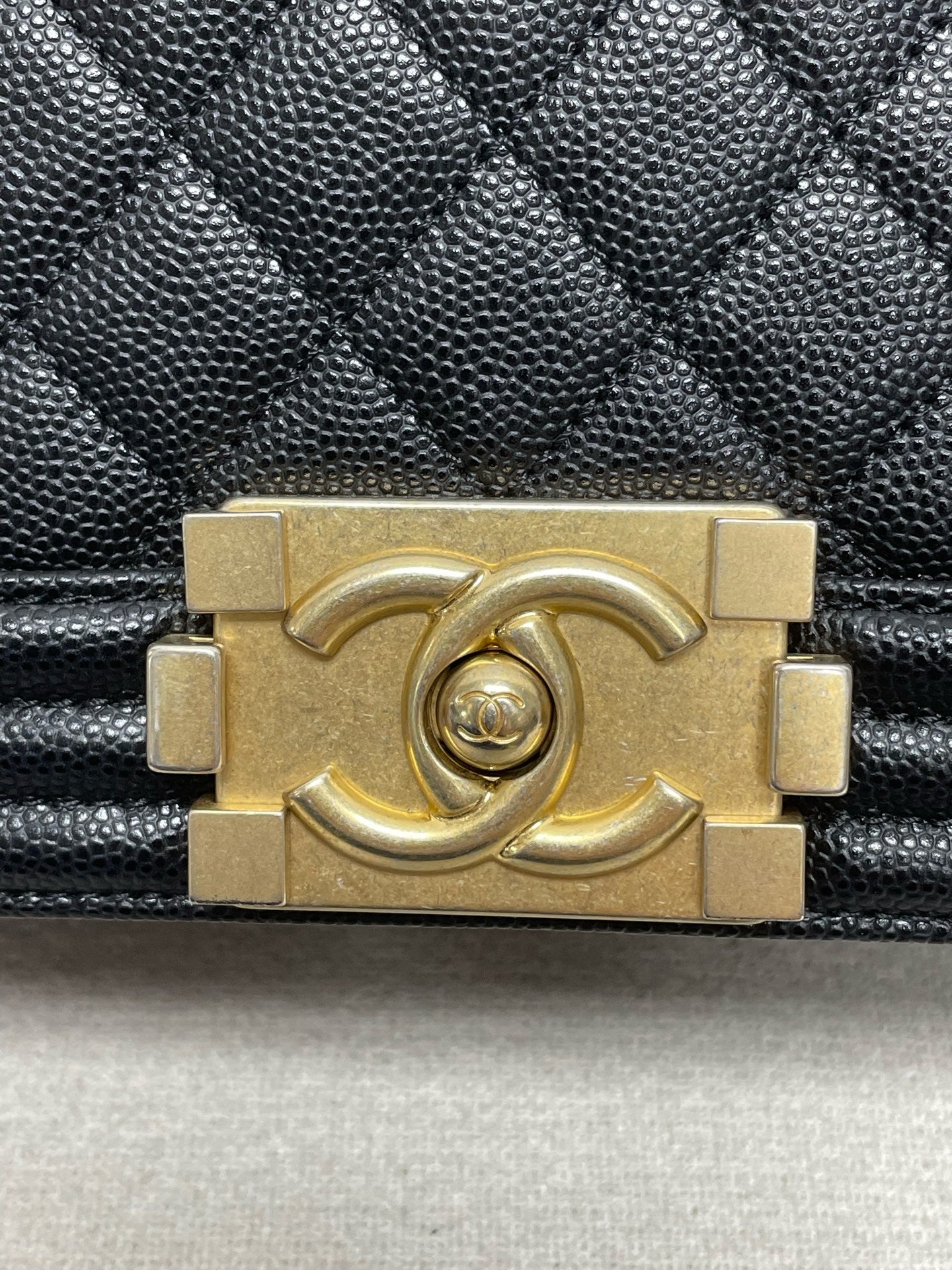 Chanel - Boy Bag - Leather - Black - (small)