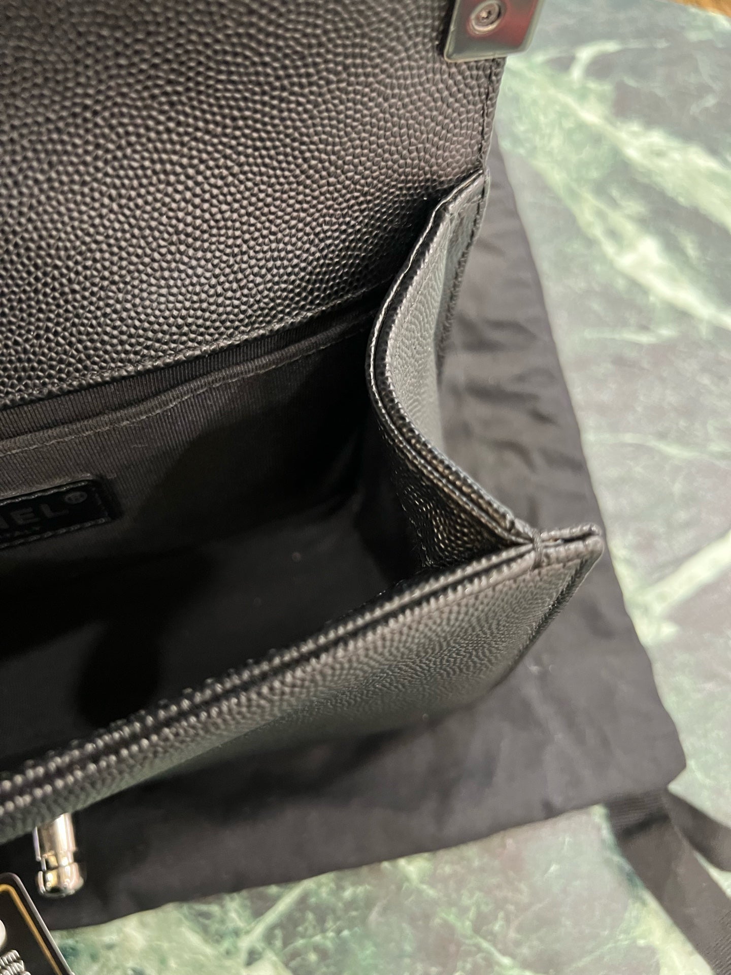 Chanel - Boy Bag - Leather - Black - (small)