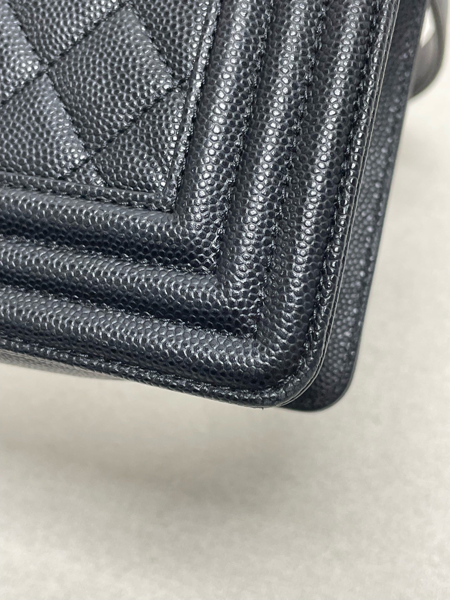 Chanel - Boy Bag - Leather - Black - (small)