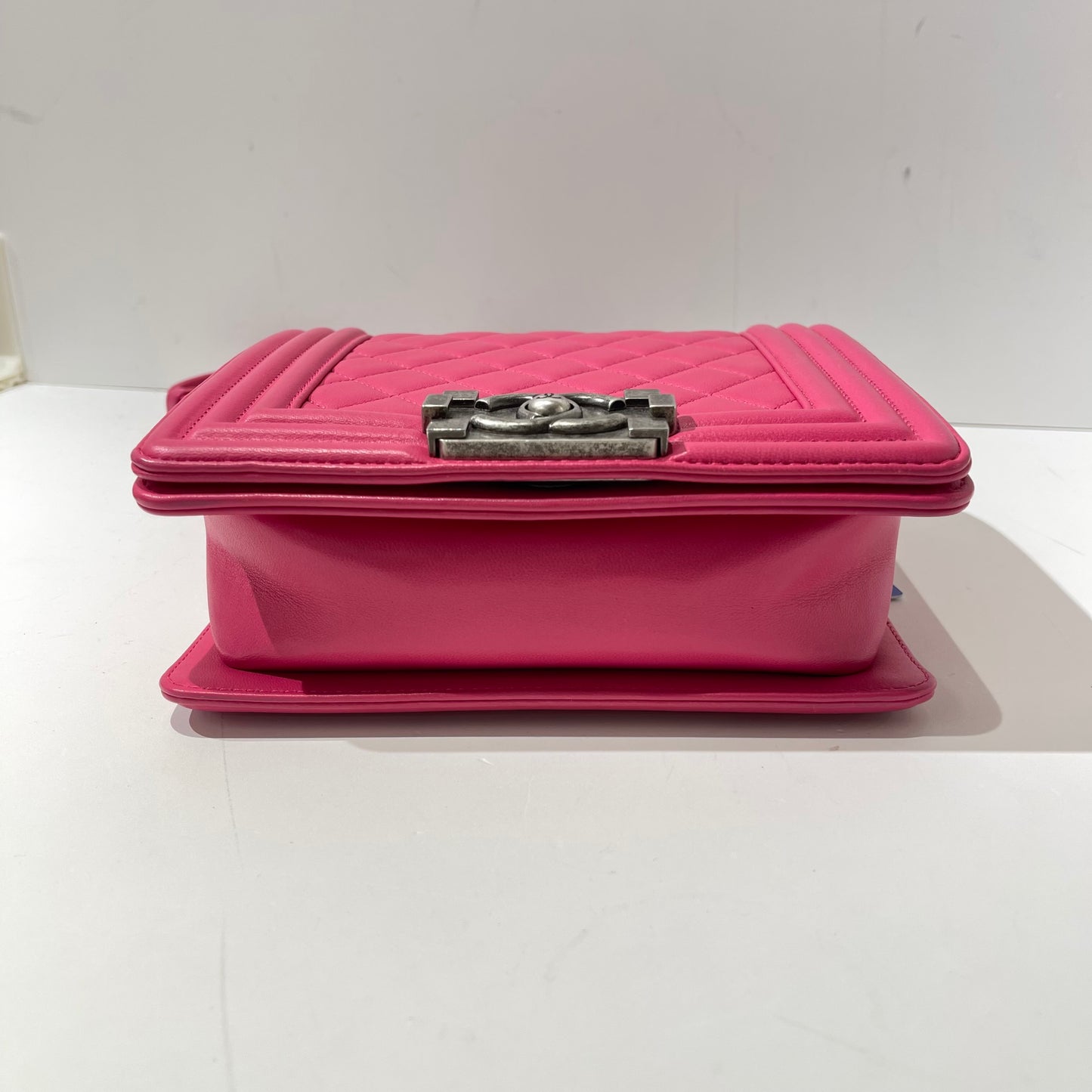 Chanel - Boy Bag - Leather - Pink - (mini)