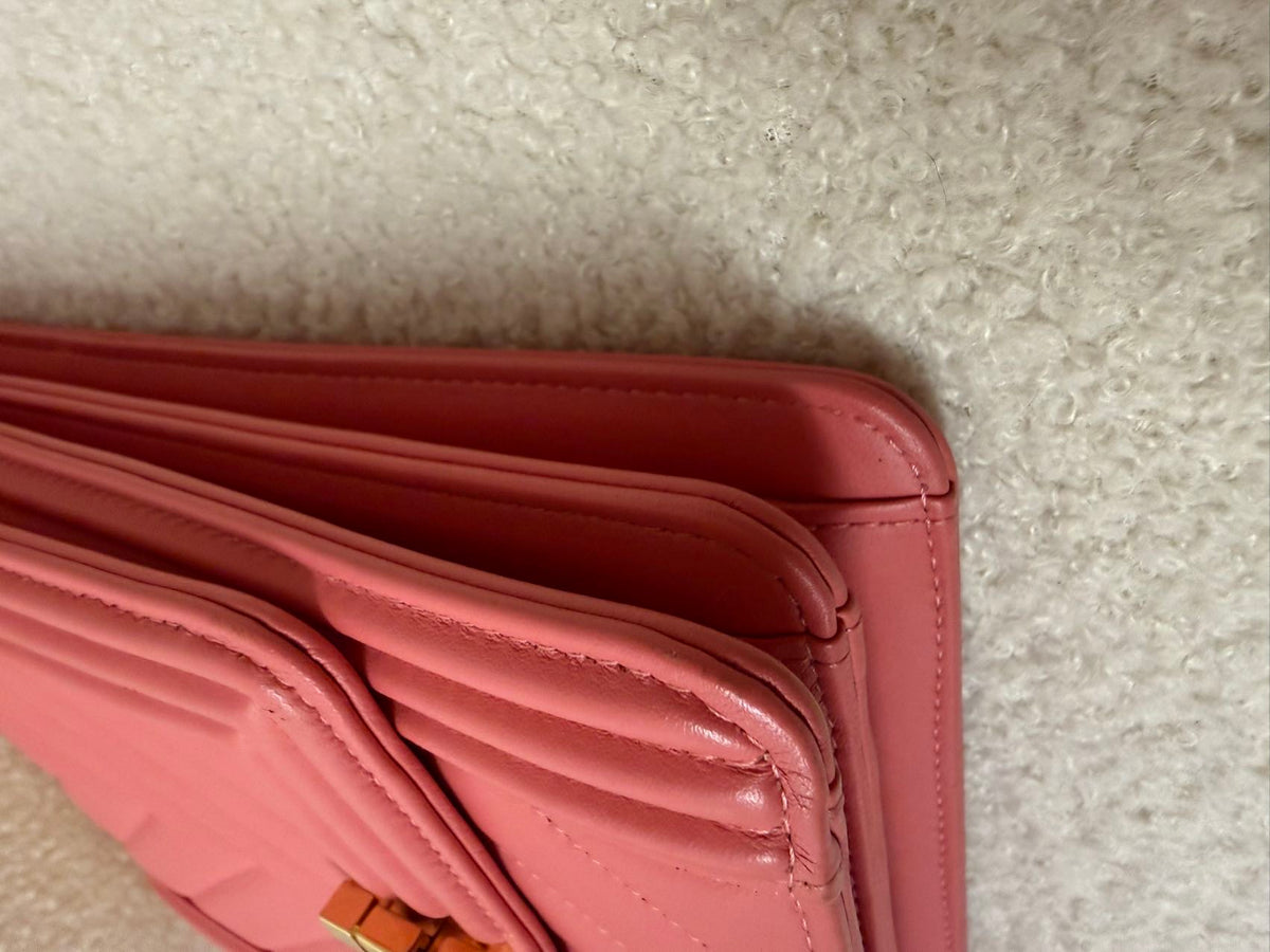 Chanel - Boy Chanel 28 - Leather - Pink - (mini)