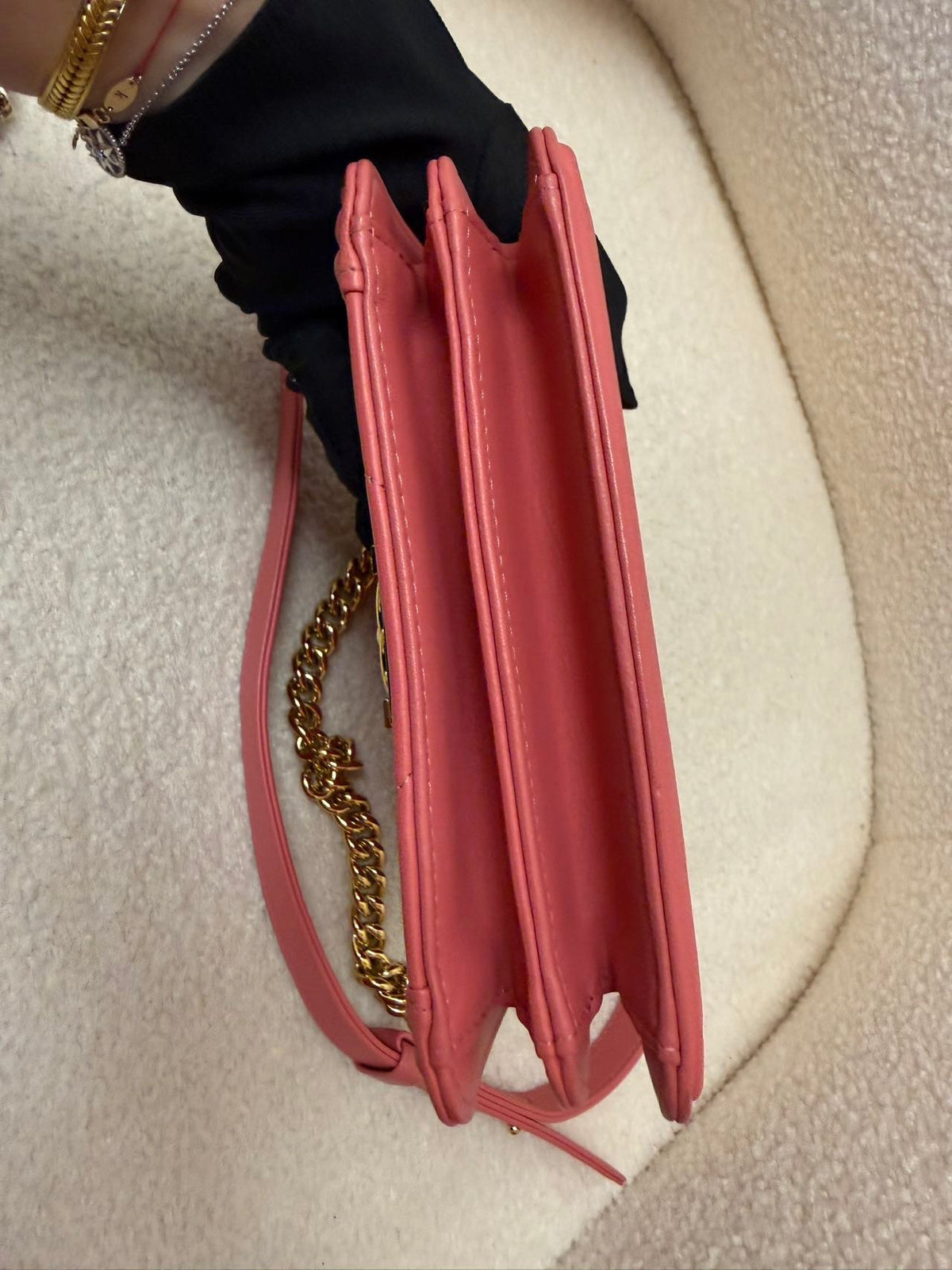 Chanel - Boy Chanel 28 - Leather - Pink - (mini)