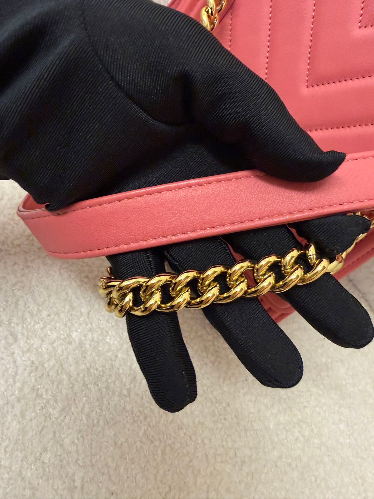 Chanel - Boy Chanel 28 - Leather - Pink - (mini)
