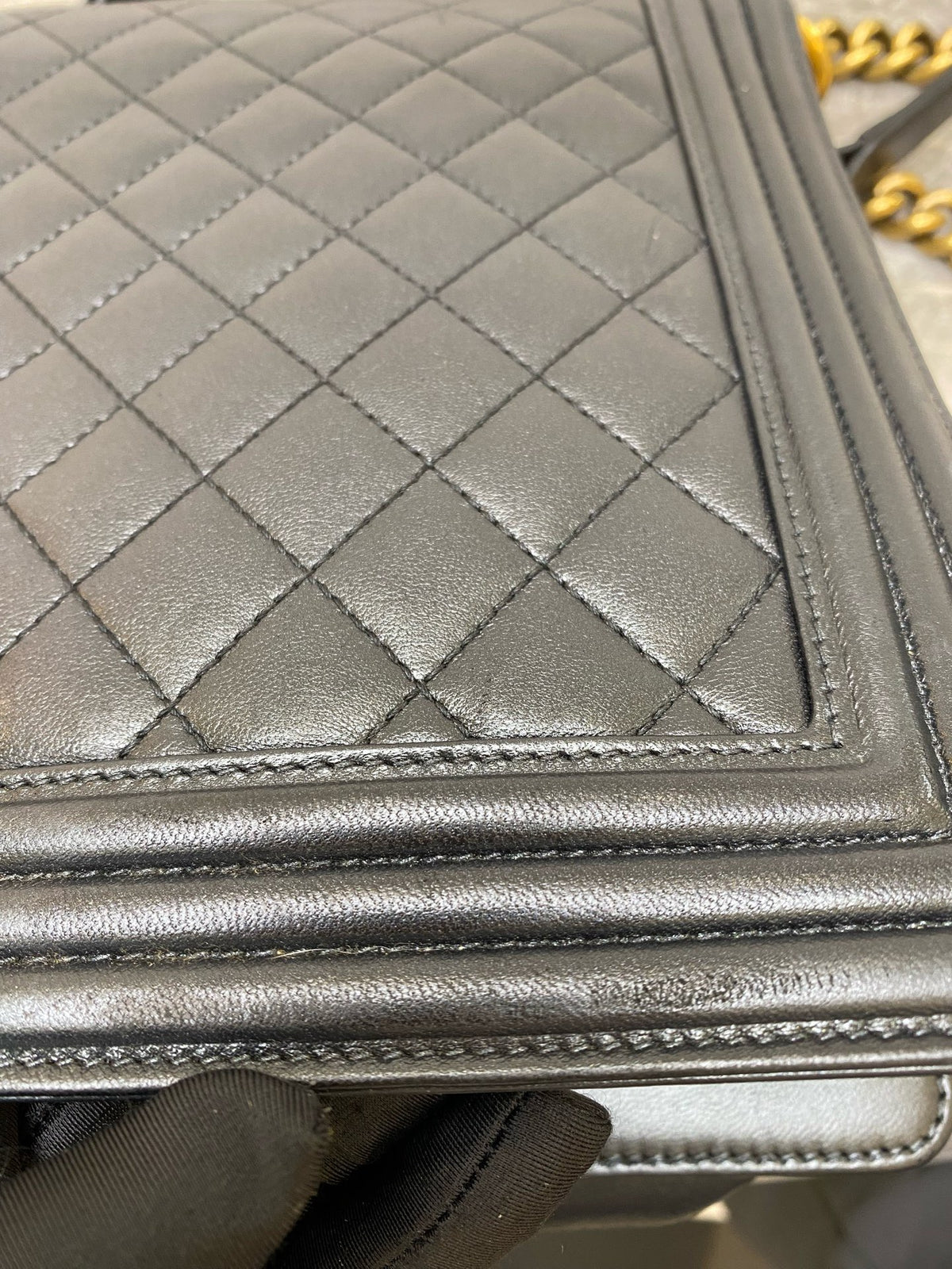 Chanel - Boy Chanel Extra Large - Leather - Black - (extra-large)