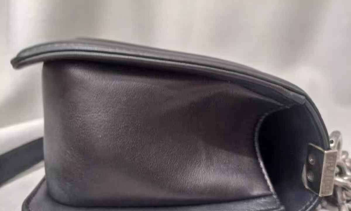Chanel - Boy Chanel Flap Bag - Calfskin leather - Black - (Medium)