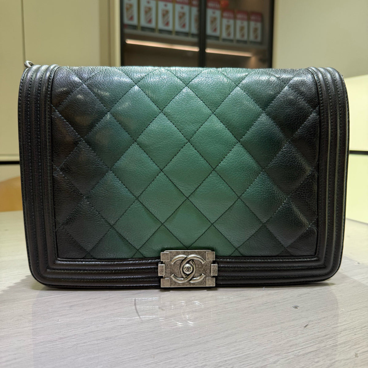 Chanel - Boy Chanel Large - Leather - Multicolour - (large)