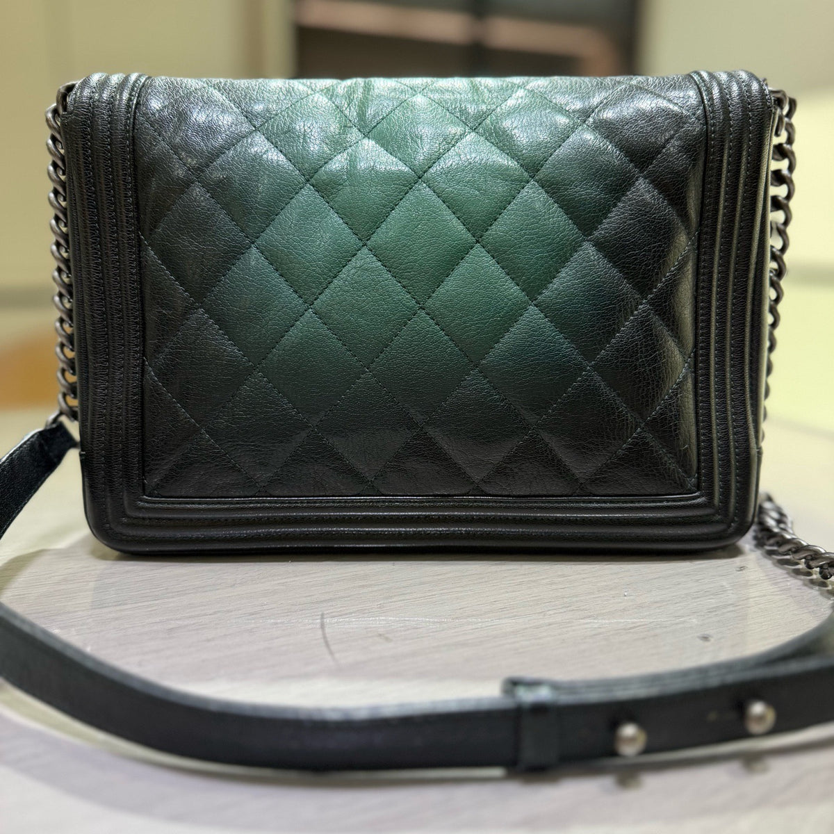 Chanel - Boy Chanel Large - Leather - Multicolour - (large)