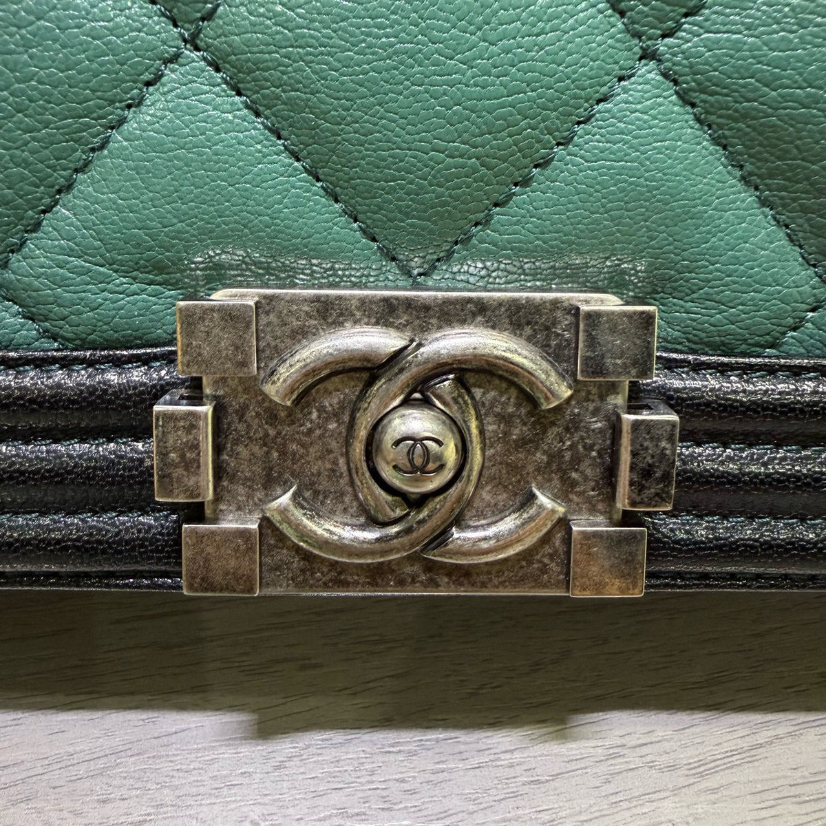 Chanel - Boy Chanel Large - Leather - Multicolour - (large)