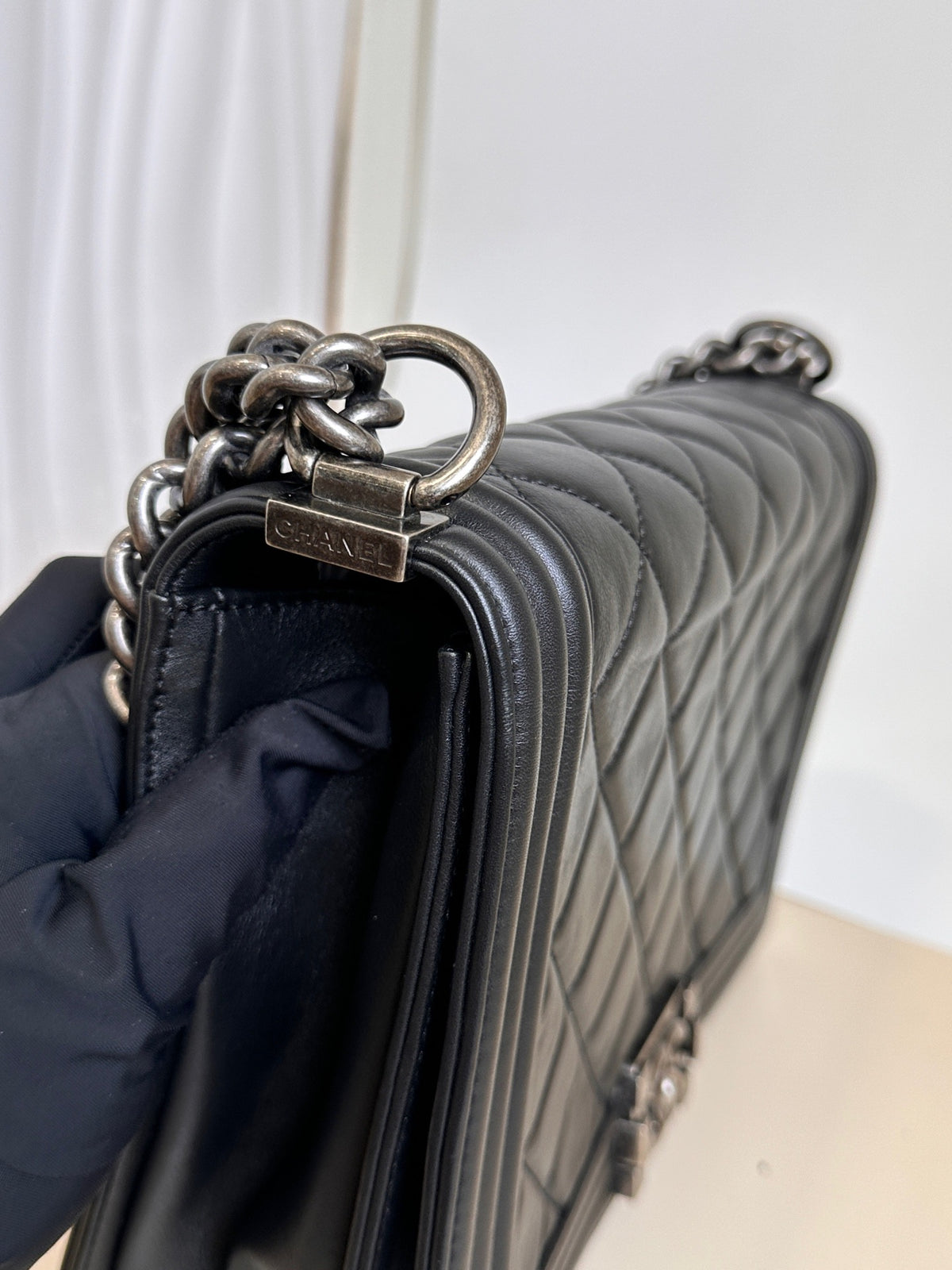 Chanel - Boy Chanel - Leather - Black